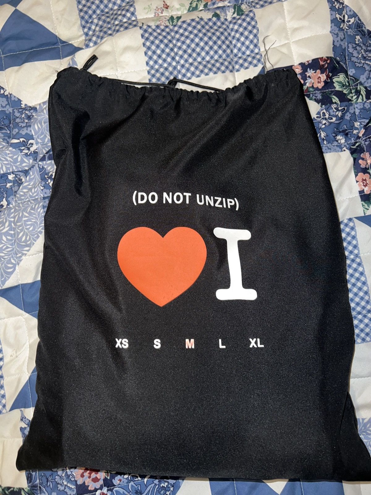 image of Bishop X Fait Par Lui “I” Zip Up in Black, Men's (Size Medium)