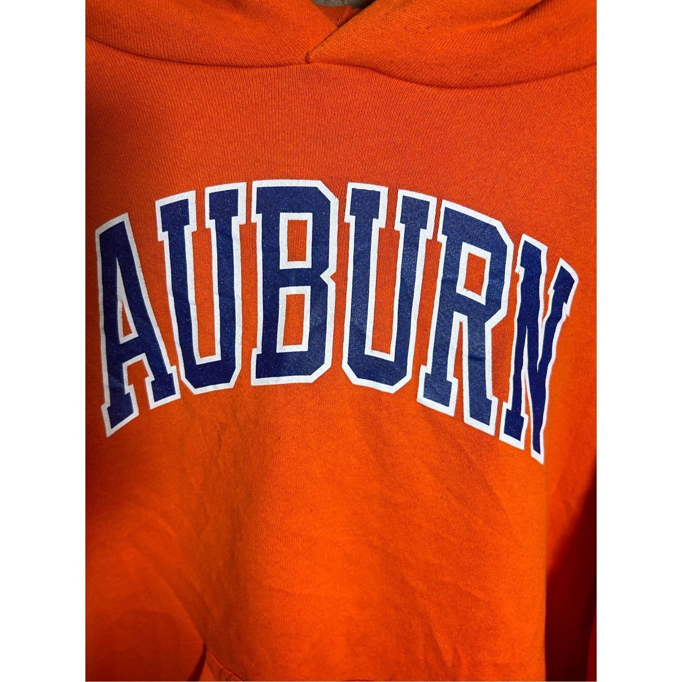 Russell Athletic Vintage Y2K Russell Auburn Orange youth XL Hoodie ￼ Size US XL / EU 56 / 4 - 3 Thumbnail