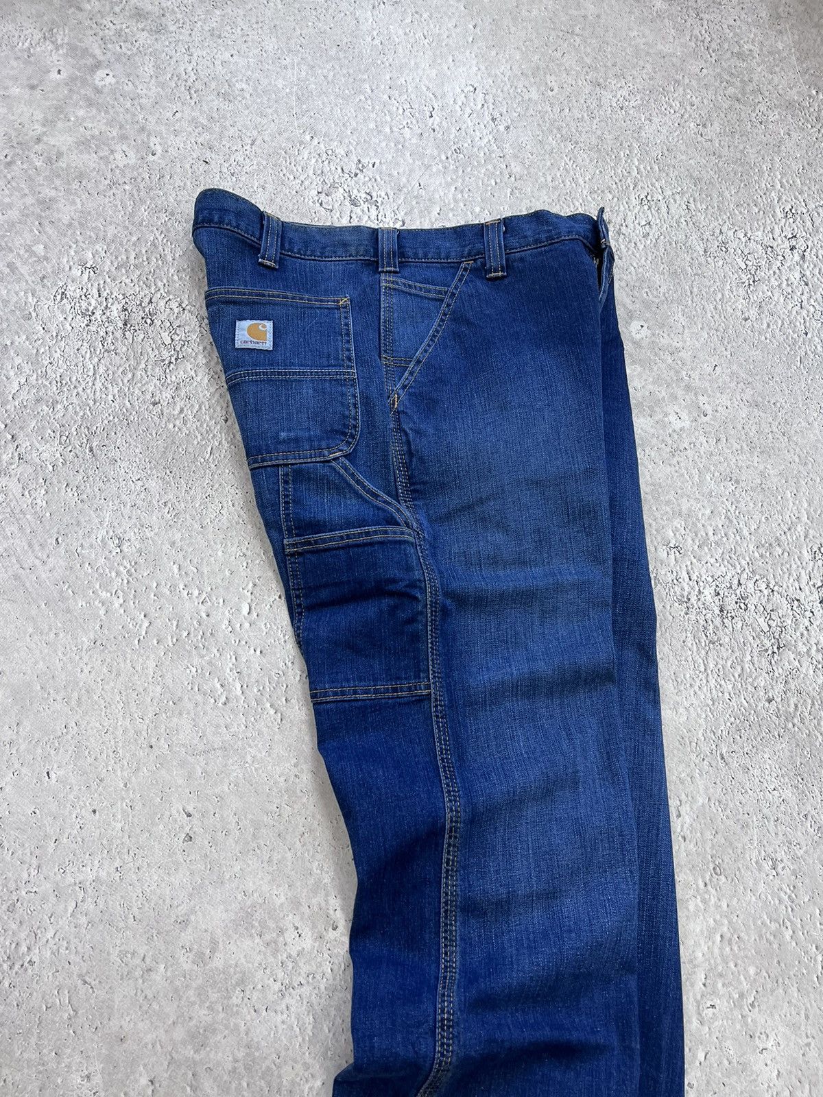 Carhartt × Vintage Carhartt Relaxed Loose Fit Y2k Baggy Carpenter Pants B324 Size US 32 / EU 48 - 6 Thumbnail