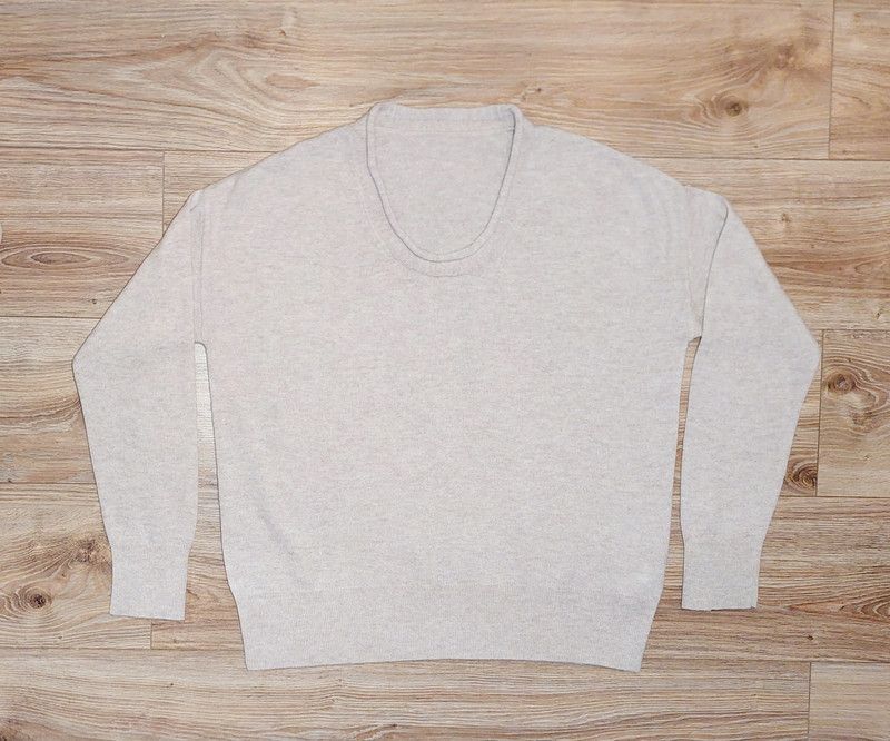 Cos 90% wool 10% cashmere sweater jumper beige vintage Size XL / US 12-14 / IT 48-50 - 1 Thumbnail