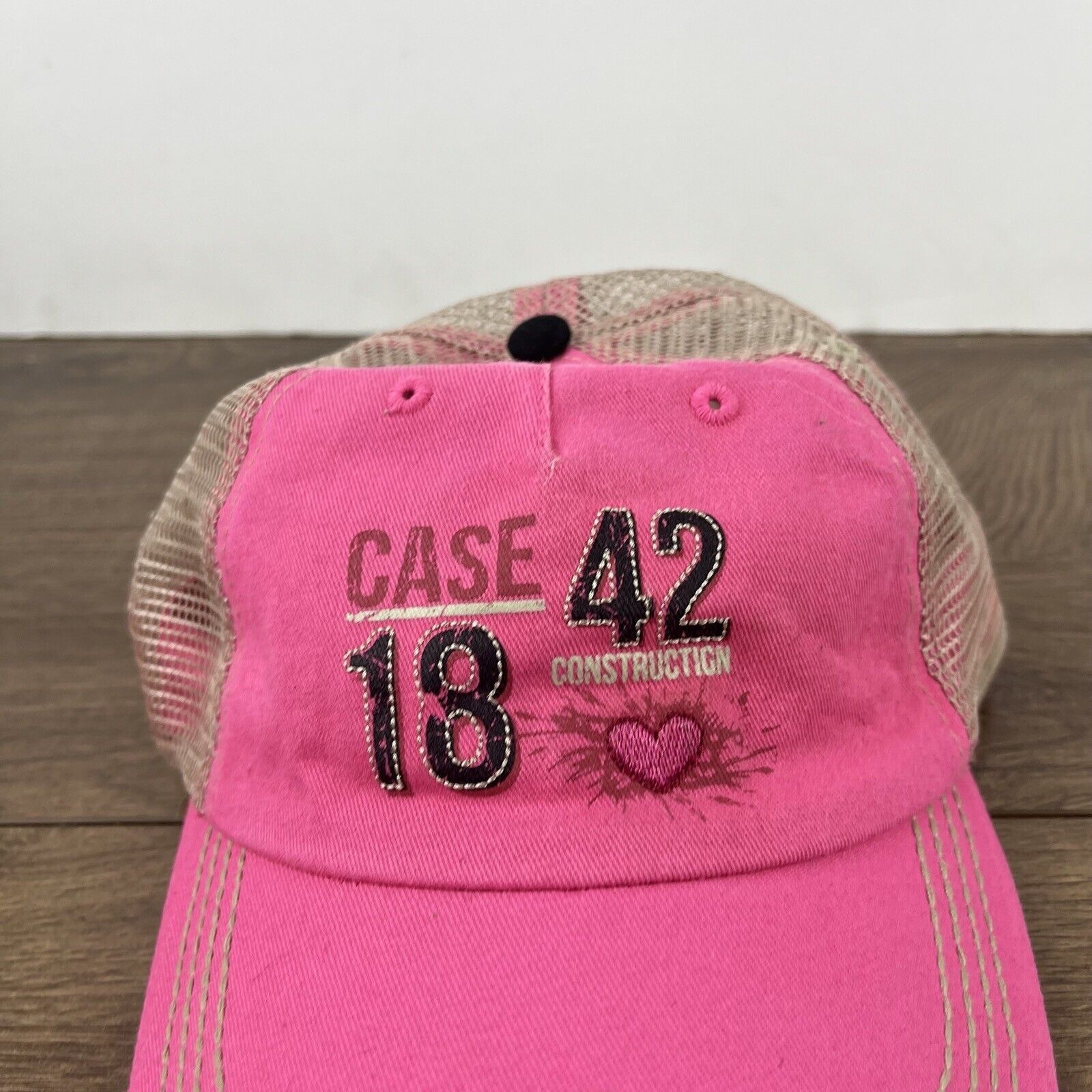 Other CASE IH Construction Hat 1842 Pink Cap Adjustable Pink Adult Size ONE SIZE - 7 Thumbnail