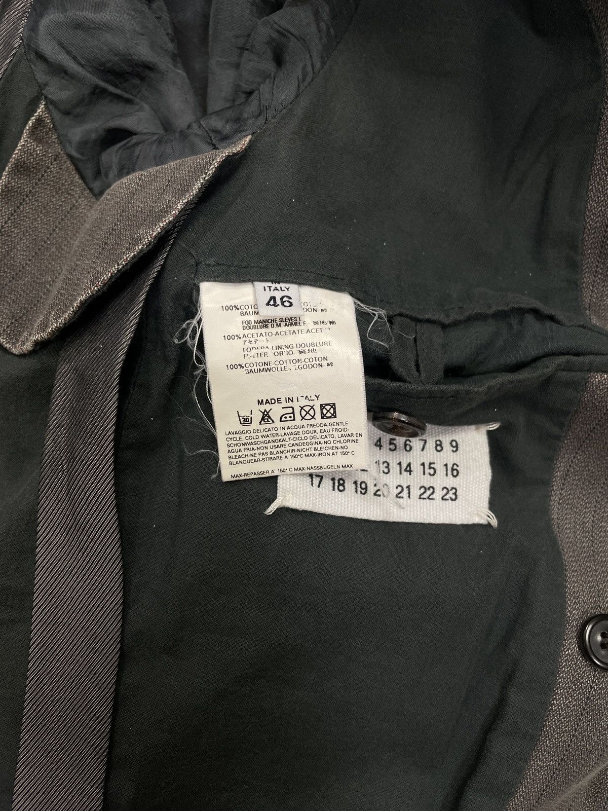 Maison Margiela Martin Margiela Mens Blazer Size 36R - 13 Thumbnail