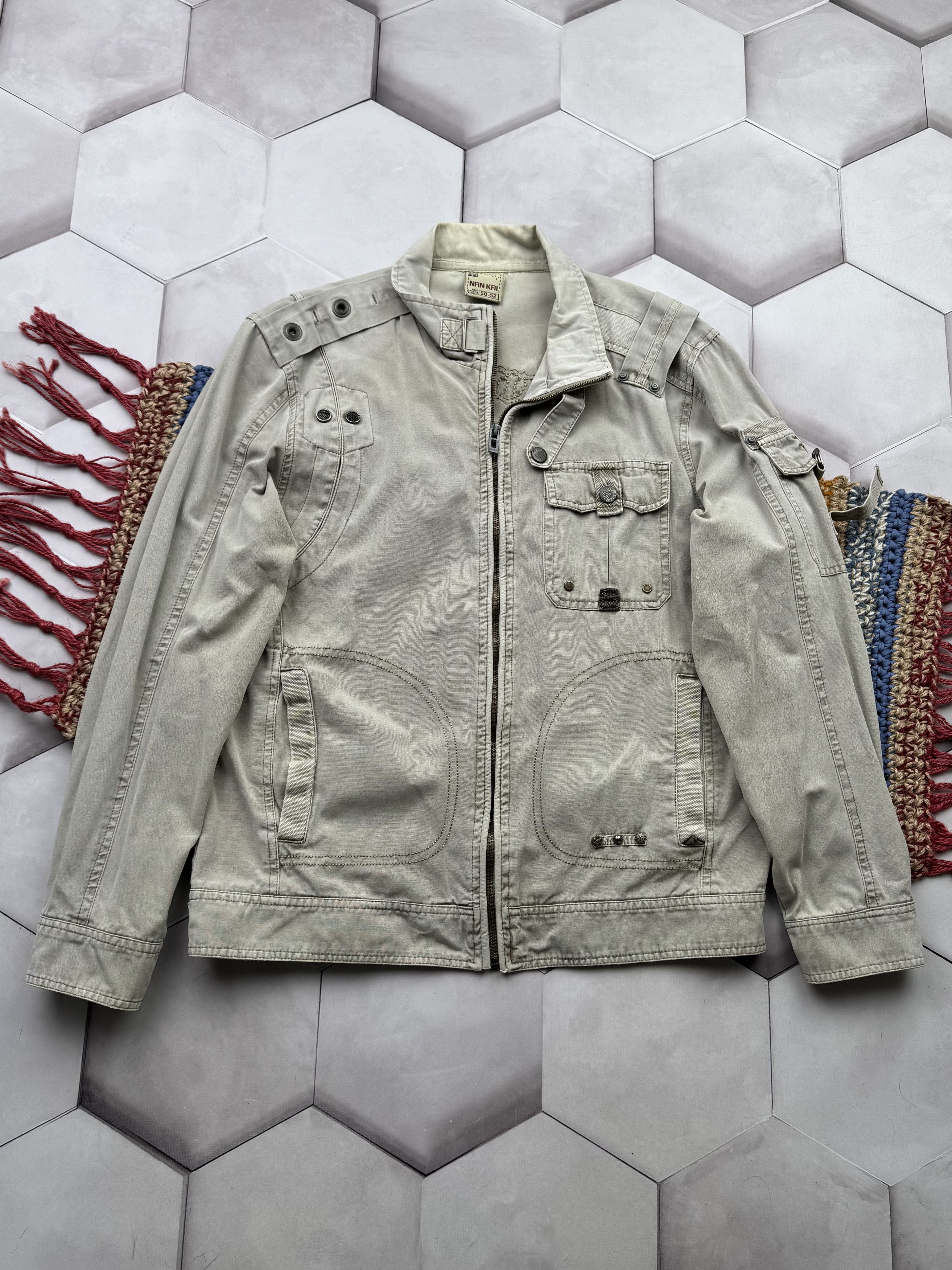 DIESEL TYPE N78 ミリタリージャケット グレー Diesel × Vintage Diesel 1978 Military Apparel Type N78