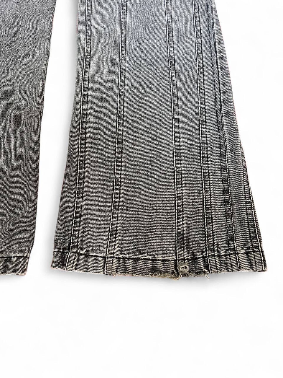 JNCO Junye Jeans baggy style reconstrust faded black distressed Size US 28 / EU 44 - 14 Thumbnail