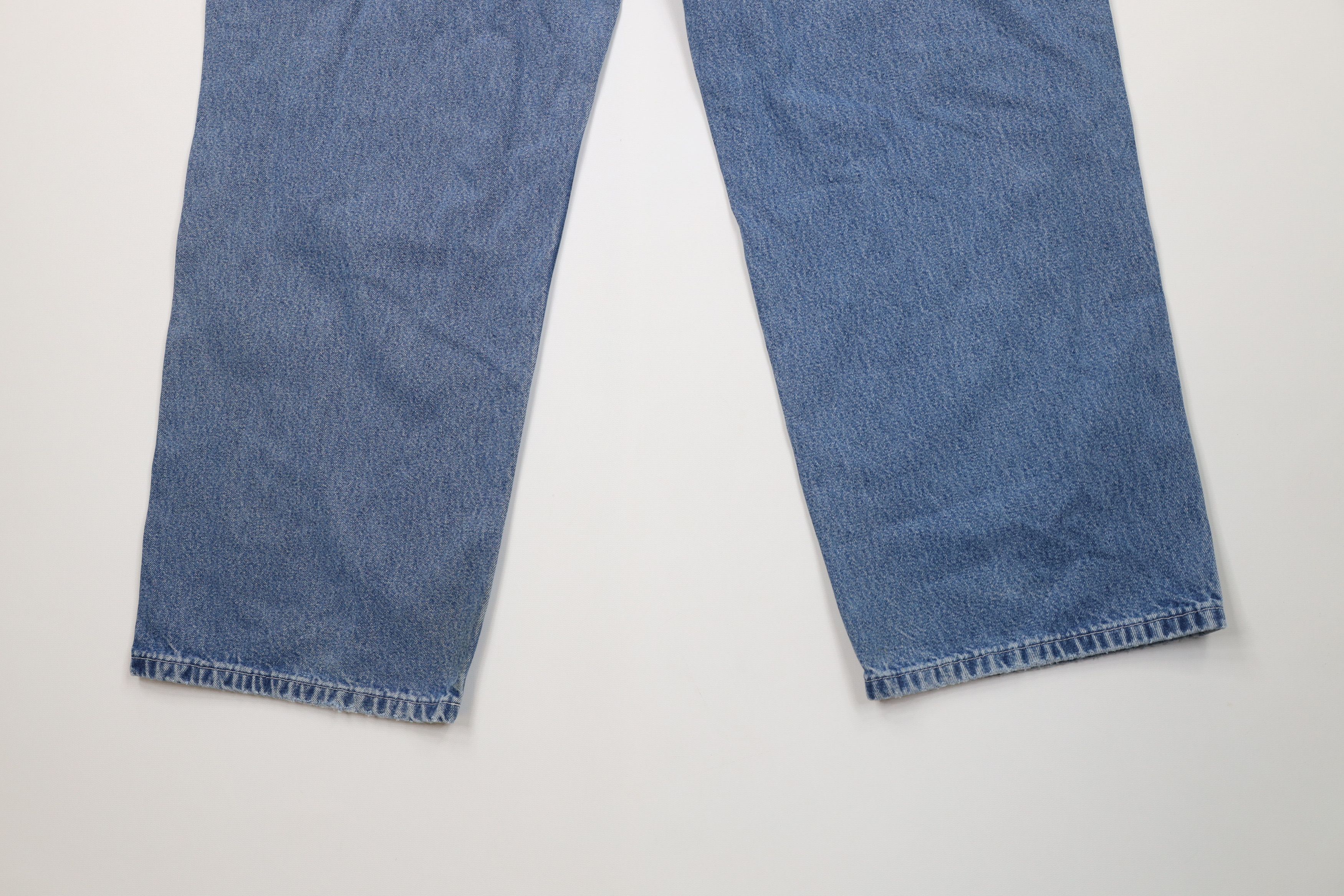 Carhartt Vintage Y2K Carhartt Wide Leg Dungaree Denim Jeans Blue Size US 38 / EU 54 - 14 Thumbnail