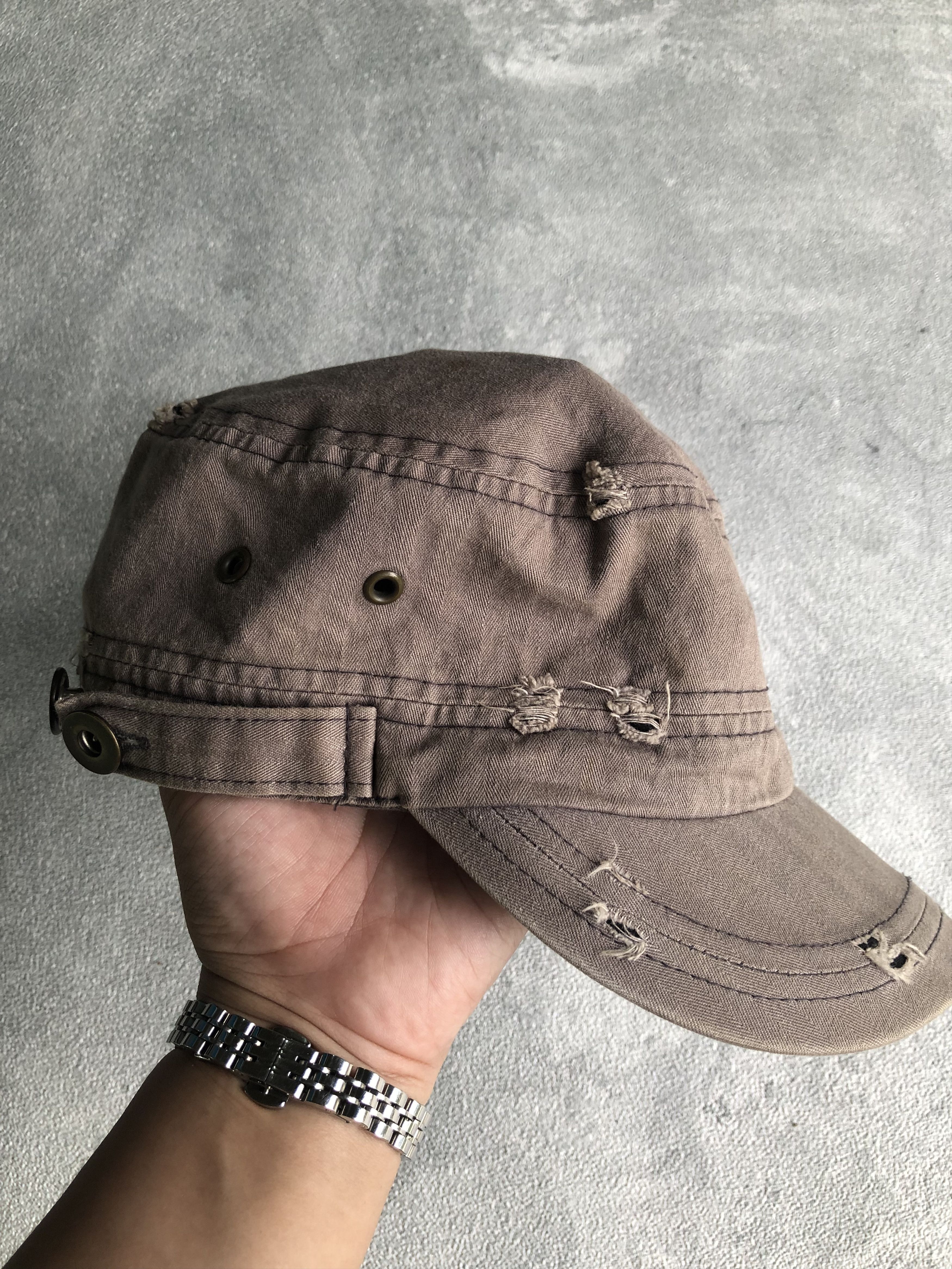 Japanese Brand × Vintage Vintage Cadet Studded Hat Size ONE SIZE - 5 Thumbnail