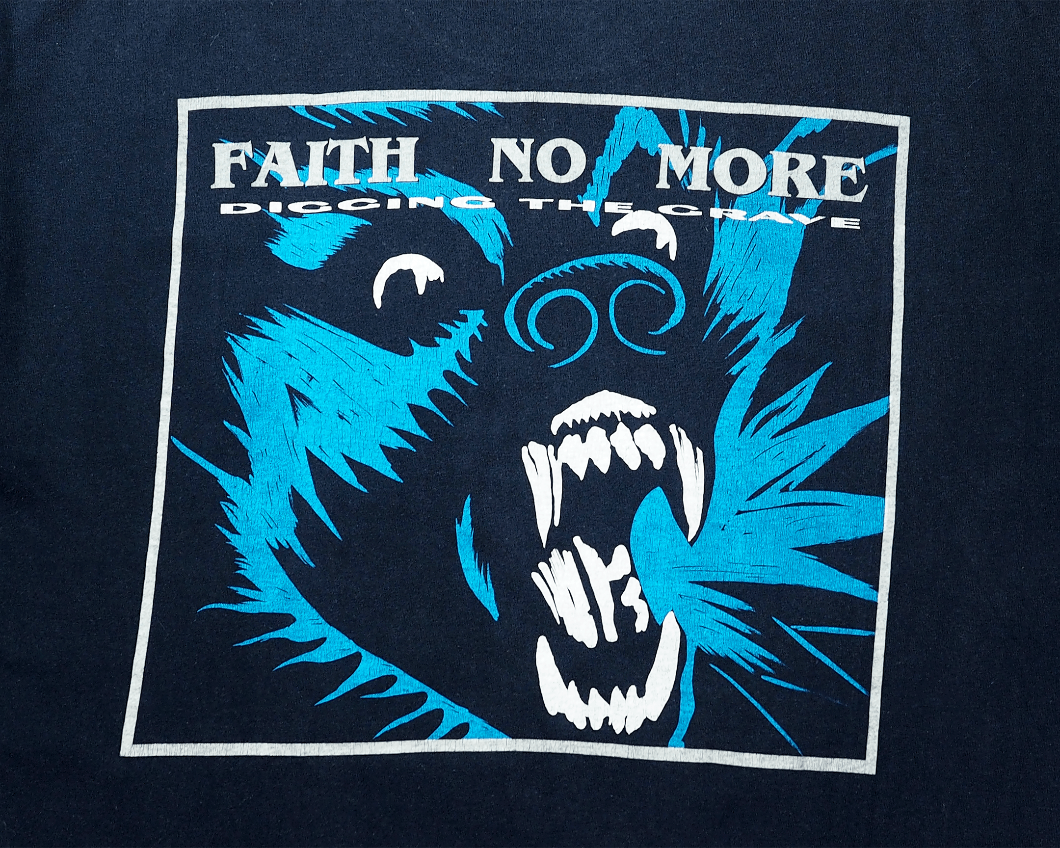Vintage Vintage 1990s Faith No More Digging The Grave Shirt XL Size US XL / EU 56 / 4 - 5 Thumbnail