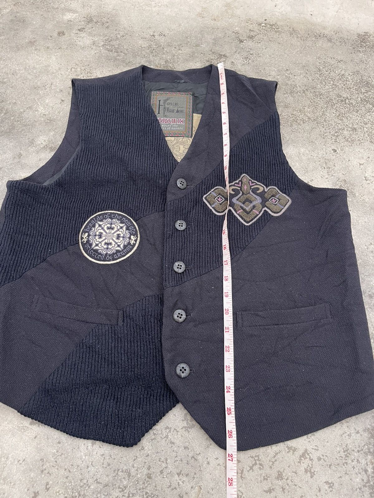 Vintage Aramis Vest Wool Patches Size US M / EU 48-50 / 2 - 10 Thumbnail