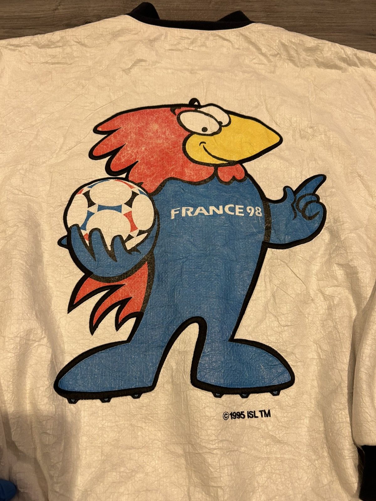 Vintage Rare Vintage France 1998 FIFA World Cup white jacket Size US M / EU 48-50 / 2 - 8 Thumbnail