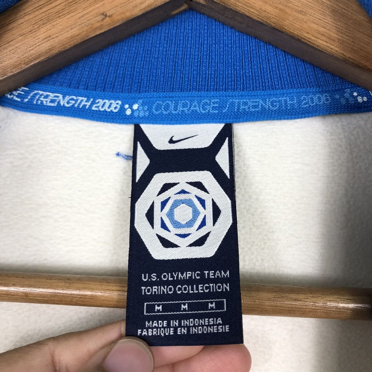 Nike 📌Vintage Zipper Jacket Nike Olympic Usa Torino 2006 Size US M / EU 48-50 / 2 - 20 Thumbnail
