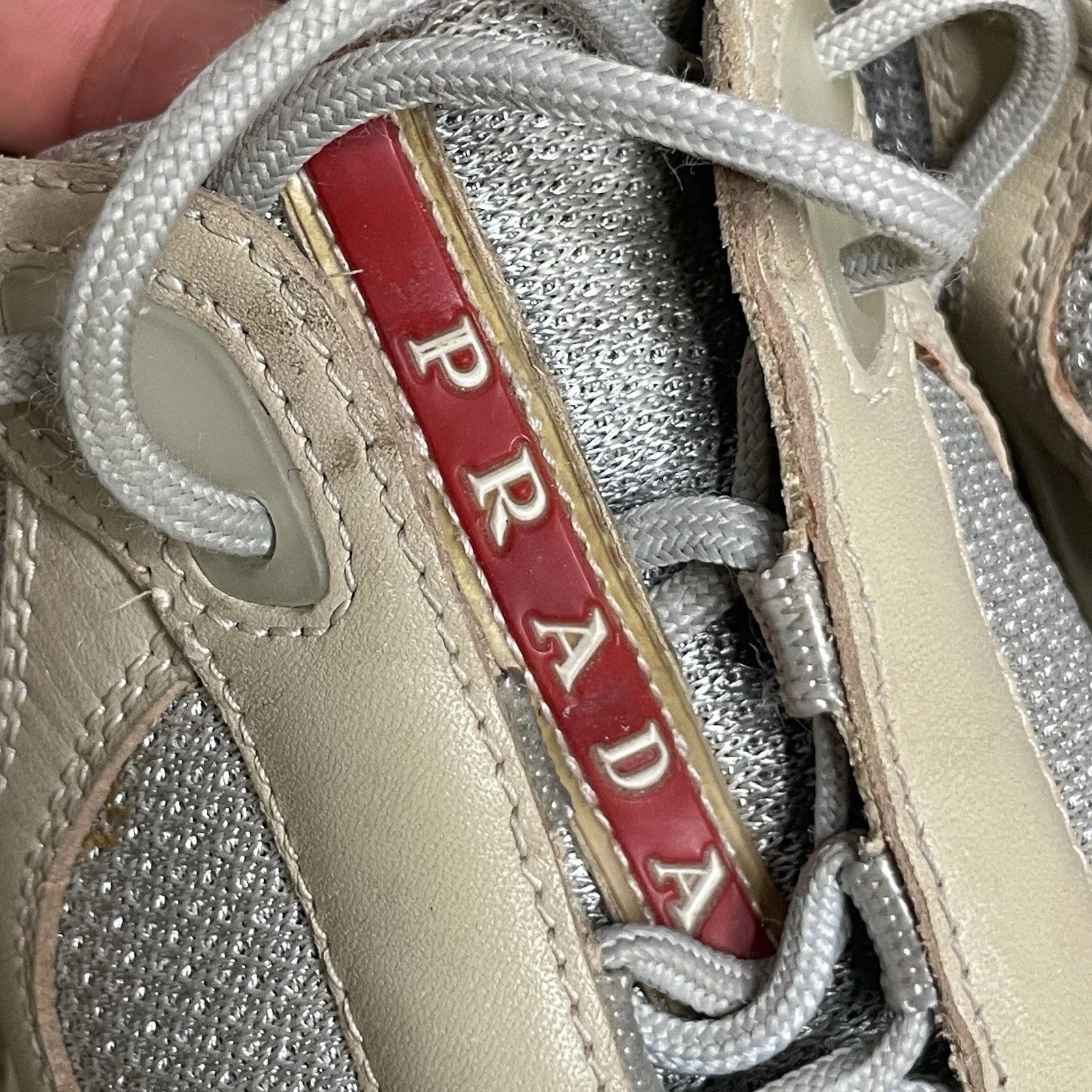 Prada Prada America's Cup Sneakers Leather Mesh Low Top Size US 6 / IT 36 - 6 Thumbnail