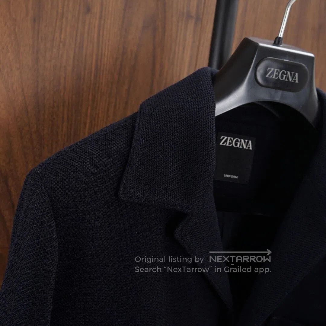 Ermenegildo Zegna ZEGNA Navy Blue Jacket Special Offer. Size US S / EU 44-46 / 1 - 5 Thumbnail