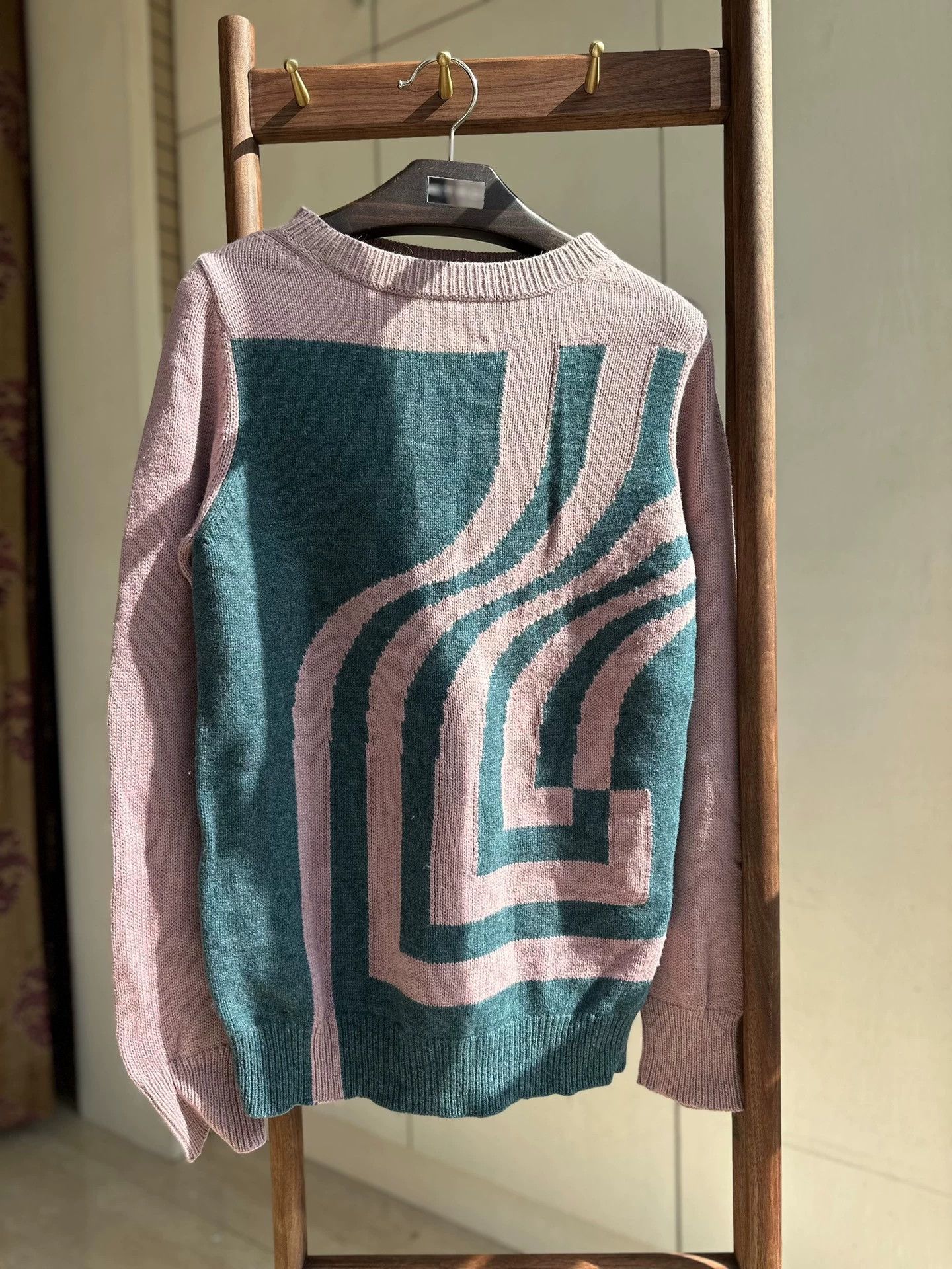 Dries Van Noten DVN Wool-Camel Hair Blend Boat Neck Sweater L 9/10 Size L / US 10 / IT 46 - 3 Thumbnail