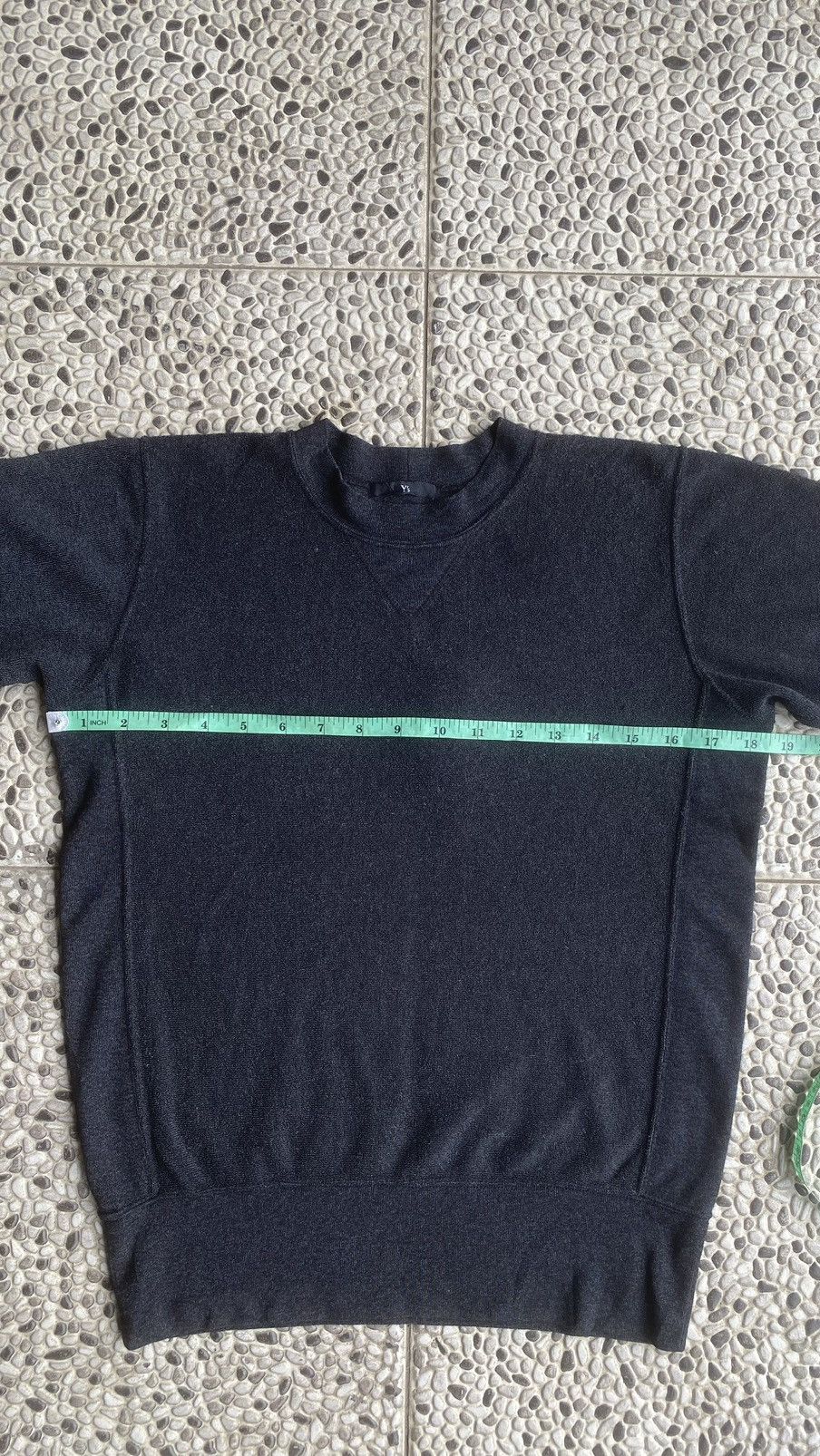 Y's × Yohji Yamamoto Y’s Yohji Yamamoto Rayon Knitted T-shirt Size M / US 6-8 / IT 42-44 - 3 Thumbnail