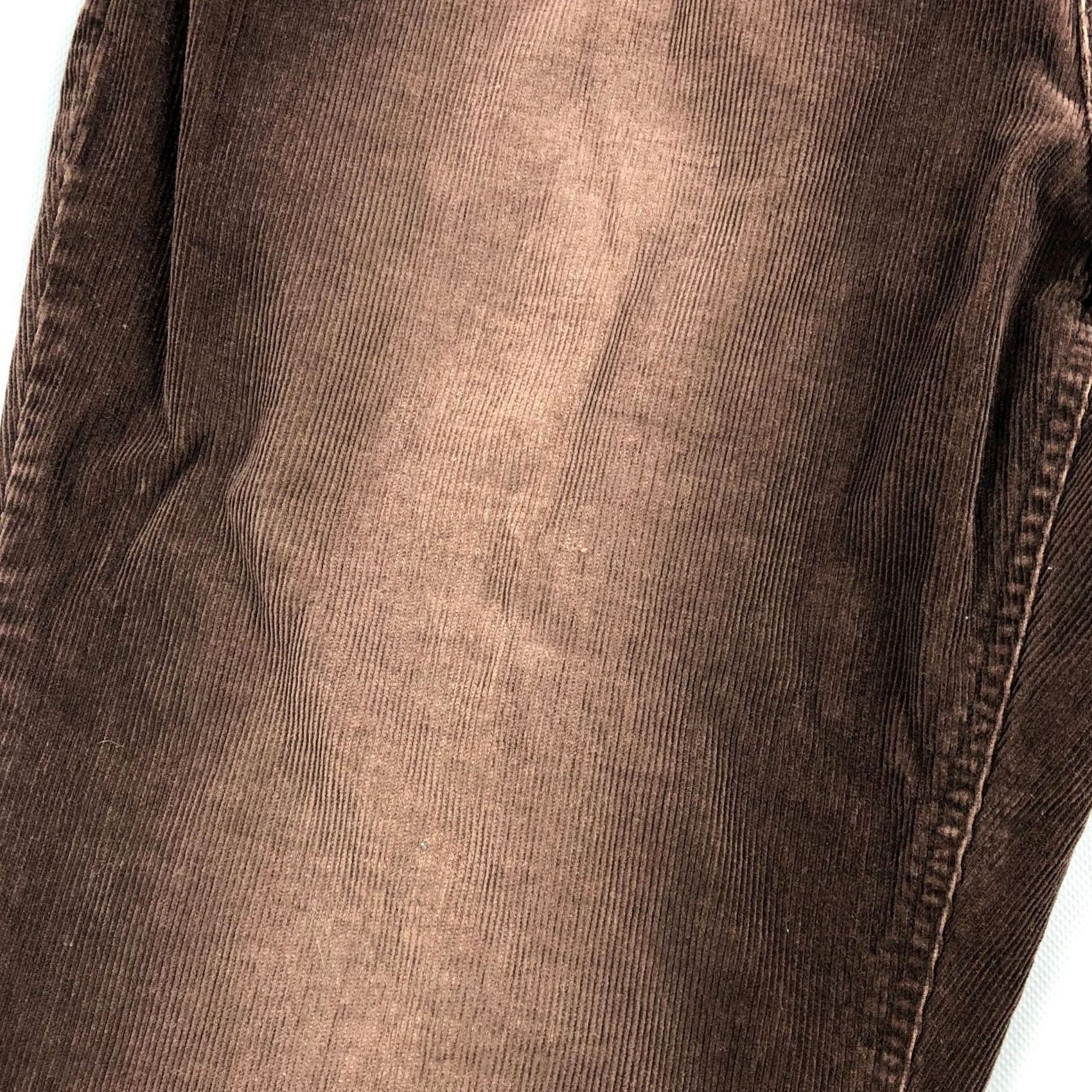 Mossimo Mossimo Men's Brown Corduroy Pants 38x30 Button Fly Straight Leg Size US 38 / EU 54 - 7 Thumbnail