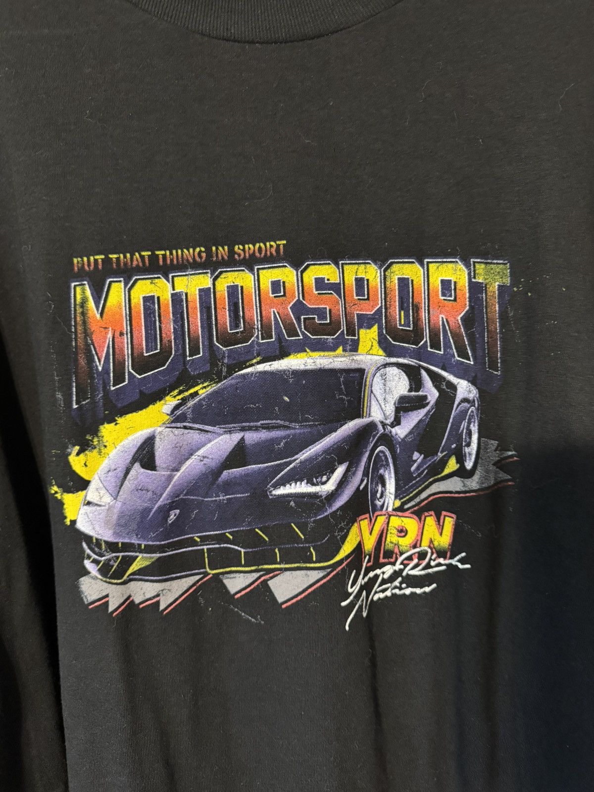 Migos YRN Motorsports Longsleeve Size US XL / EU 56 / 4 - 2 Thumbnail
