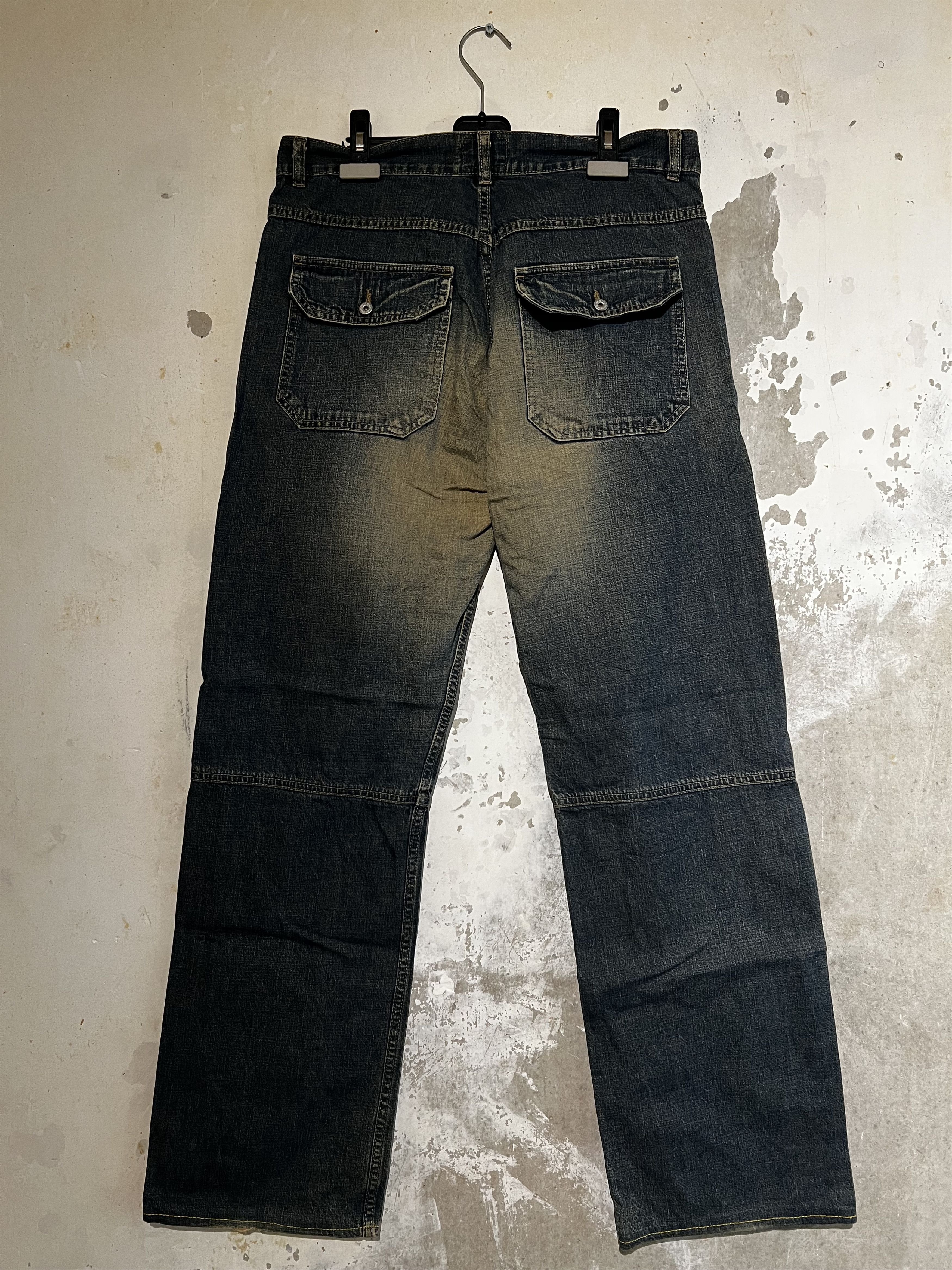 Vintage Vintage Y2K Stonewash Denim Jeans Size US 34 / EU 50 - 2 Thumbnail