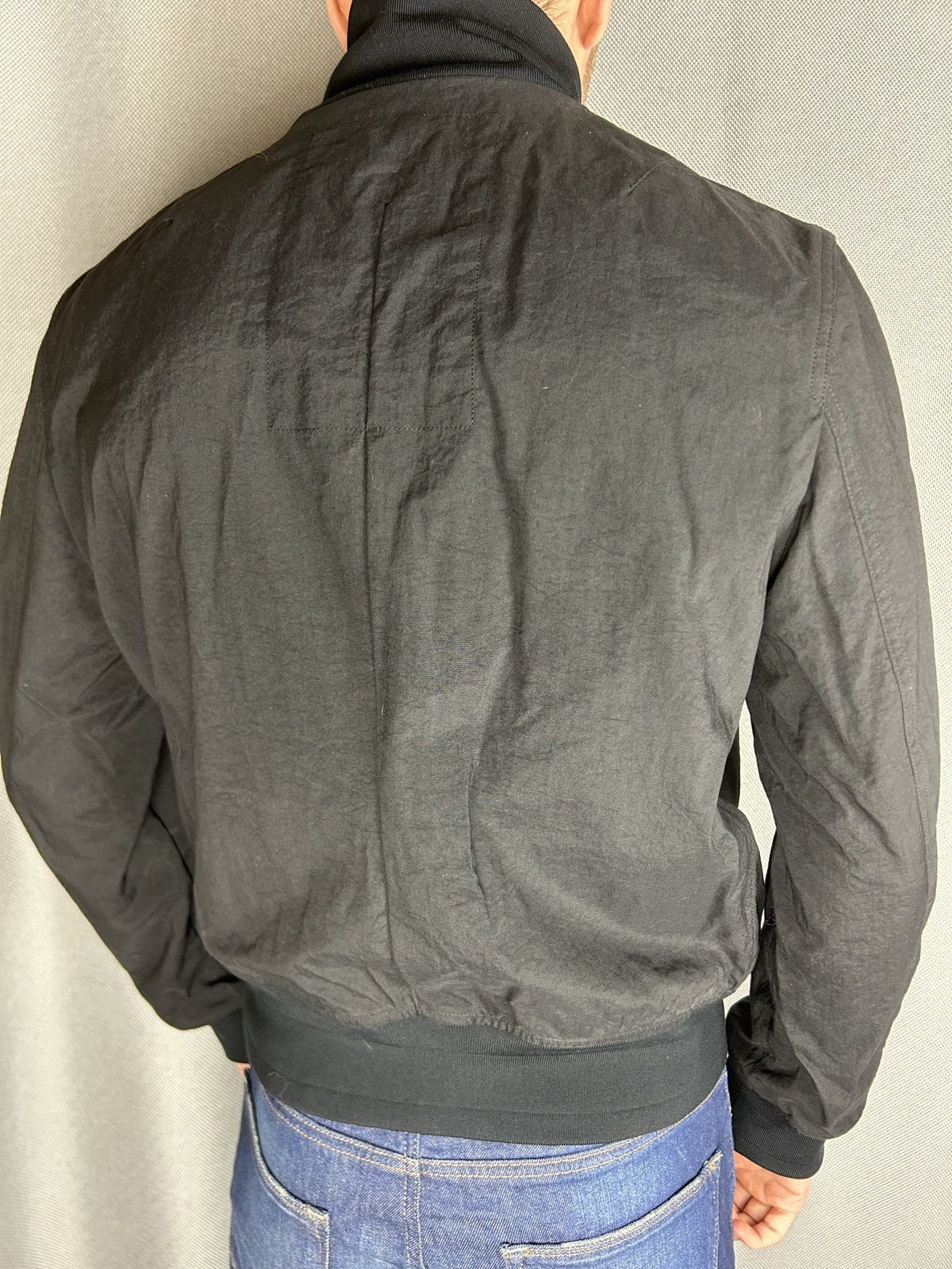Saint Laurent Paris Vintage YSL Yves Saint Laurent Zip Nylon Bomber Jacket Size US M / EU 48-50 / 2 - 15 Thumbnail