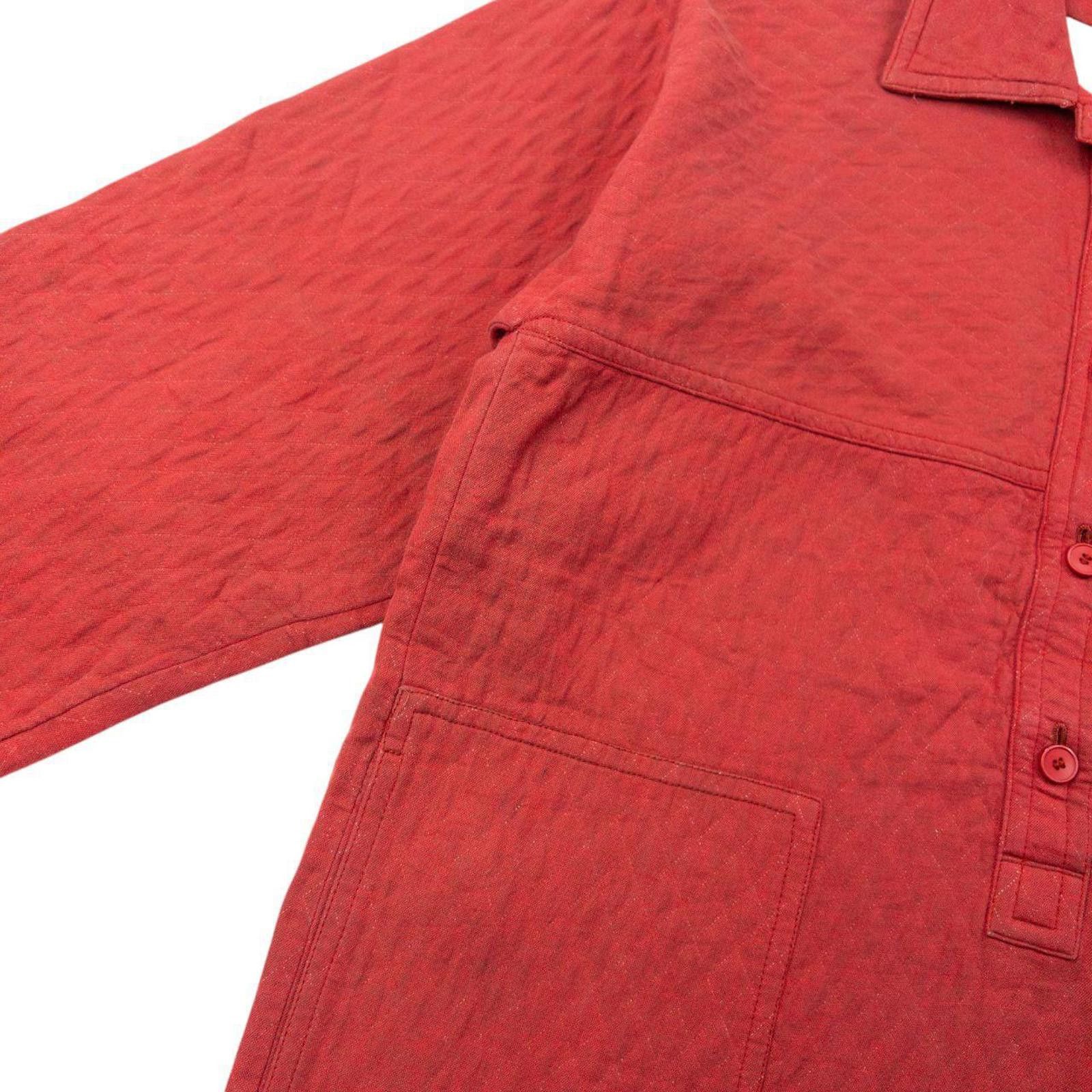 Issey Miyake Vintage 80s Issey Miyake Sport Half Button Quilted Jacket S Size US S / EU 44-46 / 1 - 5 Thumbnail