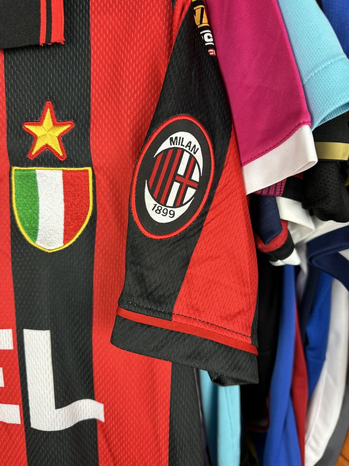 Other AC Milan football shirt 1994/1995 Soccer Jersey Lotto Italy Size US S / EU 44-46 / 1 - 3 Thumbnail
