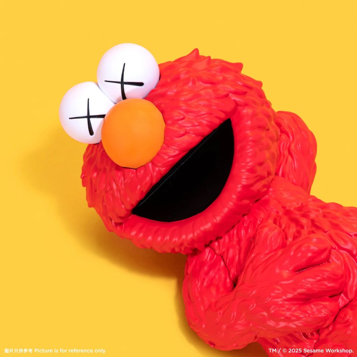 Kaws KAWS x Sesame Street Full Set Elmo Bert Ernie Oscar Big Bird Size ONE SIZE - 12 Thumbnail