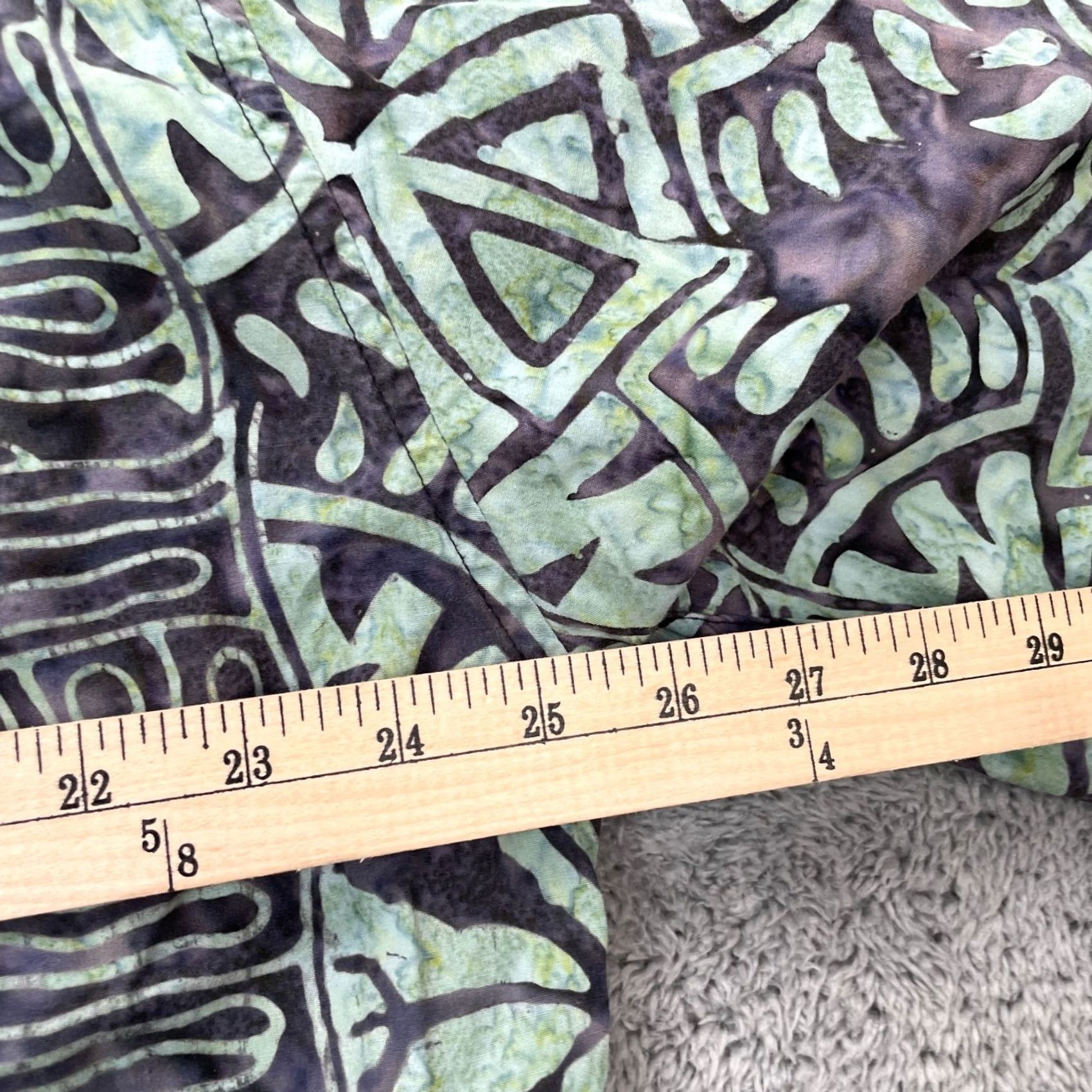 Vintage Johari West Shirt Green XL Mens Hawaiian Short Sleeve Button Up Size US XL / EU 56 / 4 - 6 Thumbnail
