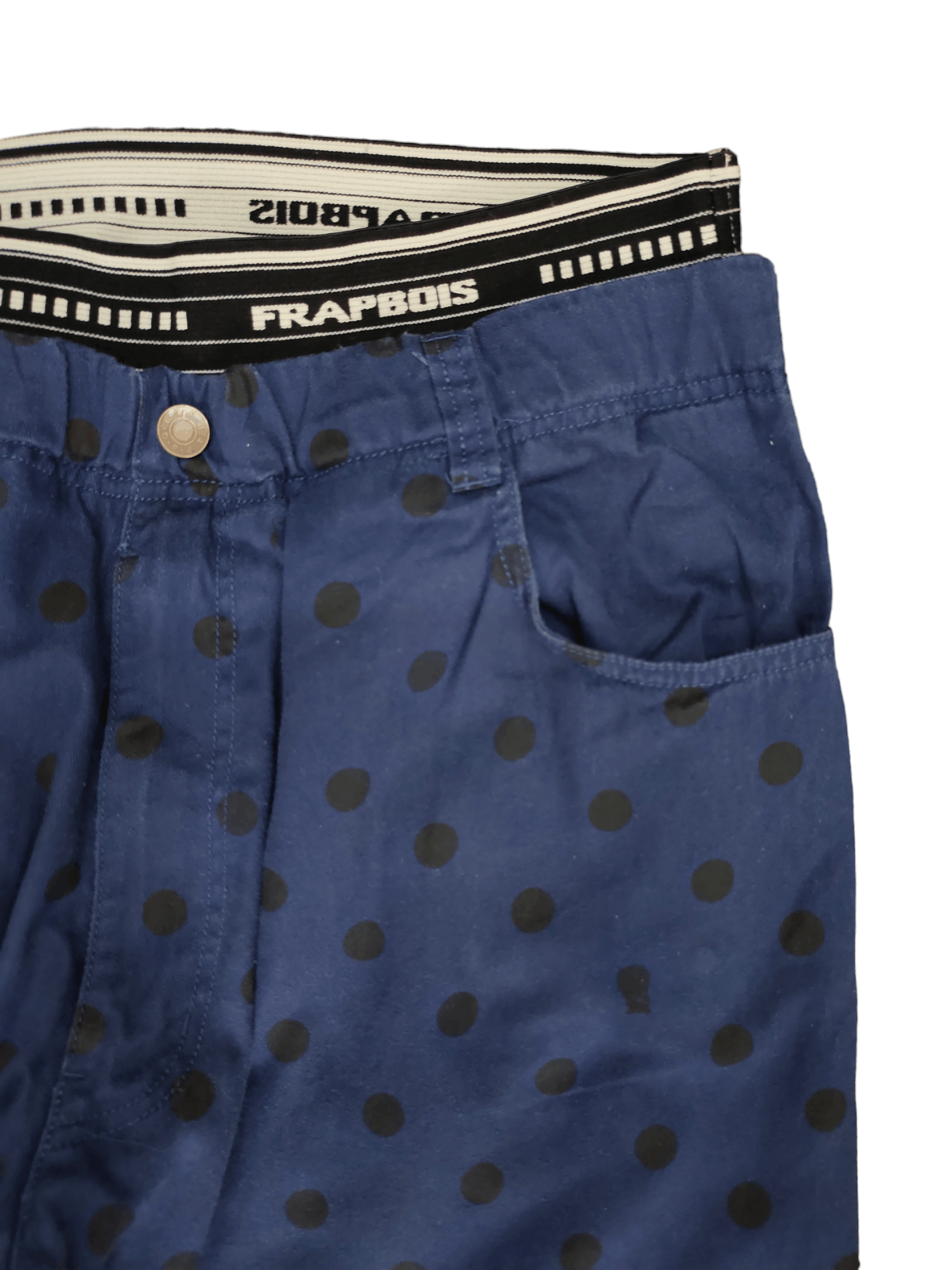Issey Miyake Frapbois By Issey Miyake Double Waist Polkadot Pants Ppfm Size US 33 - 11 Thumbnail