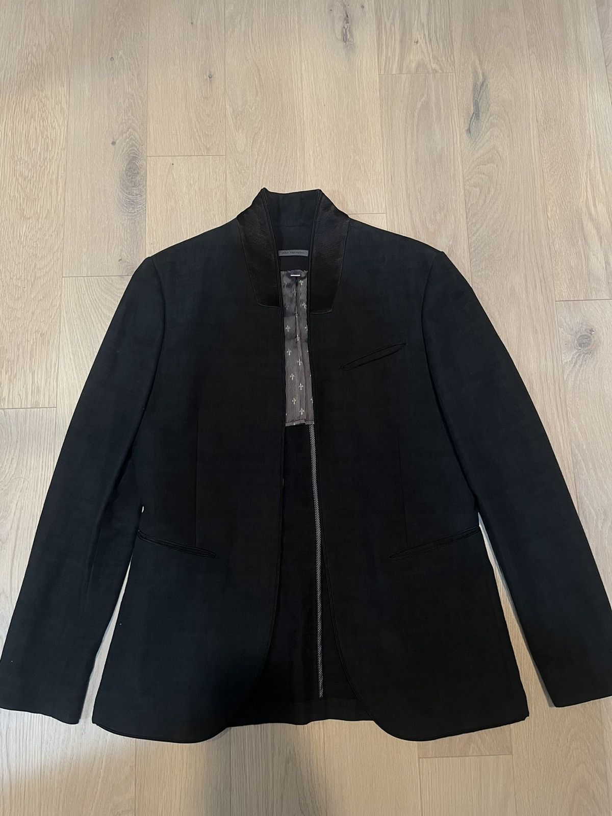 John Varvatos Jacquard hook and bar jacket. 48 Size US M / EU 48-50 / 2 - 4 Thumbnail