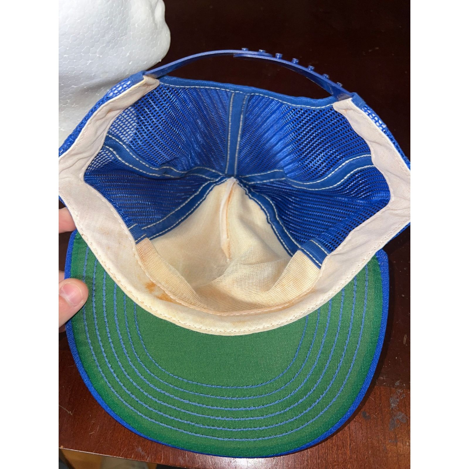 Vintage Vintage Linde Hat Union Carbide Oxweld Purox White Cap VTG Size ONE SIZE - 8 Thumbnail