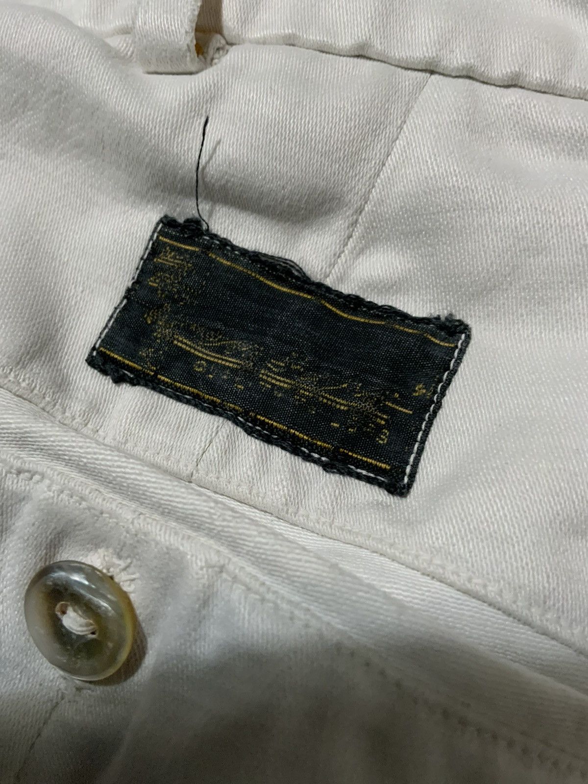 Vintage True Vintage Quality Tailors Workwear Linen Button Fly Pants Size US 32 / EU 48 - 4 Thumbnail