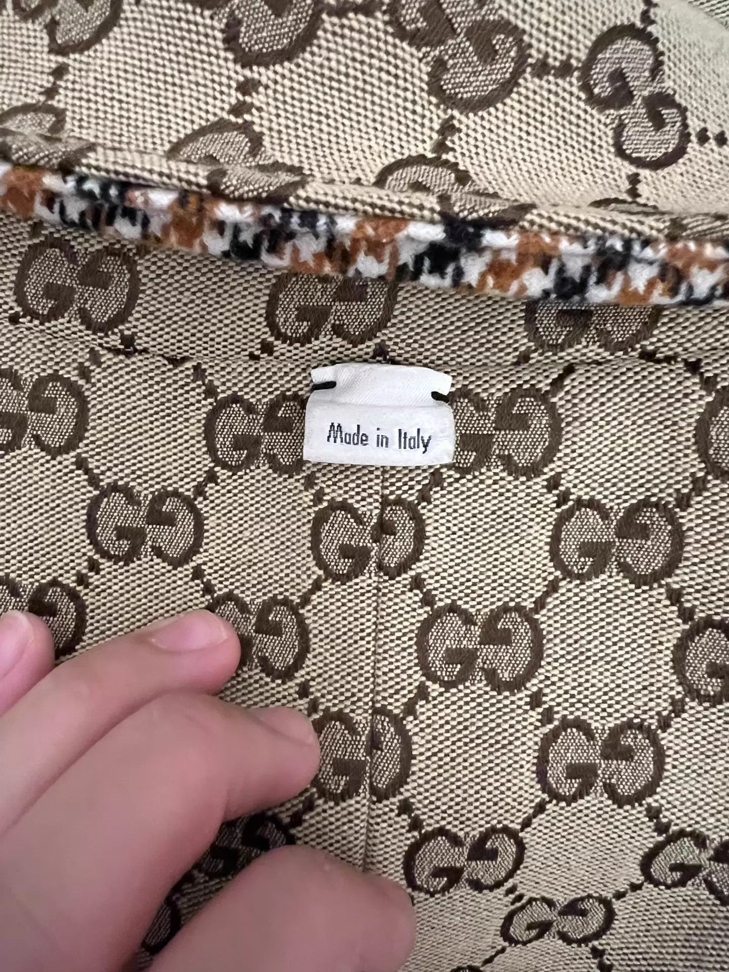 Gucci Gucci Women's Reversible Full Logo & Plaid Hot Coat M Size M / US 6-8 / IT 42-44 - 3 Thumbnail