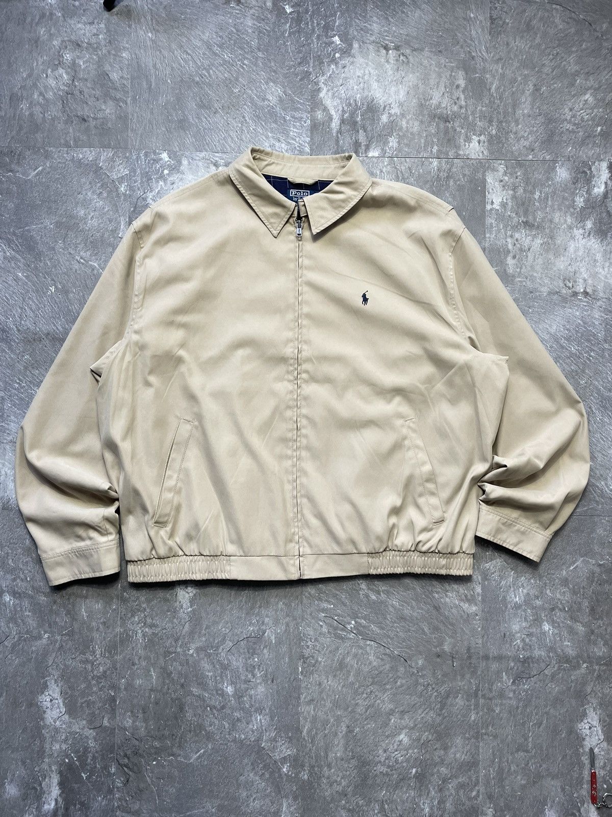 Polo Ralph Lauren Vintage Polo Ralph Lauren Light Jacket Harrington Bomber Size US XL / EU 56 / 4 - 1 Thumbnail