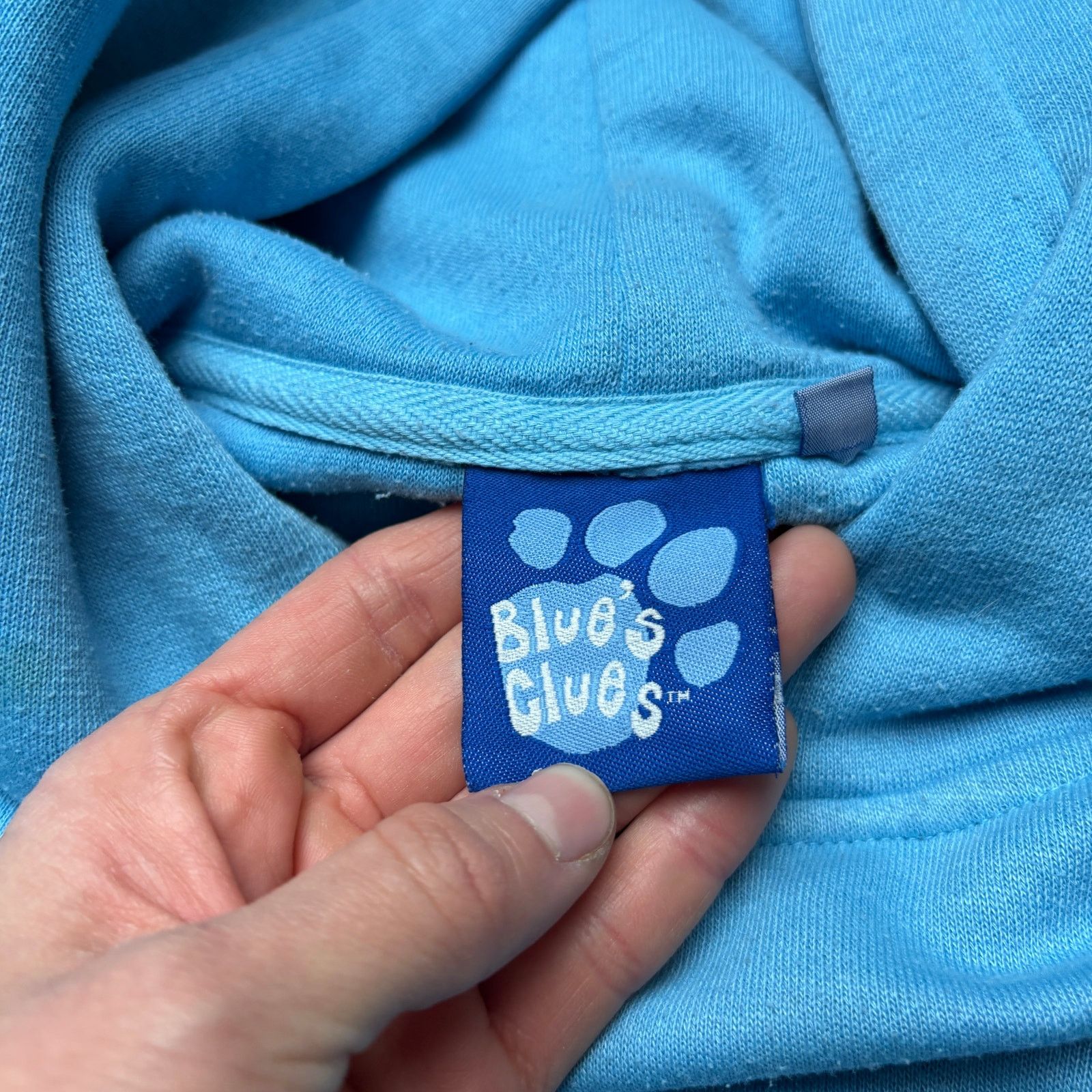 Vintage Vintage 2001 Blues Clues Hoodie Ears Kidcore 2XL RARE Size US XXL / EU 58 / 5 - 5 Thumbnail