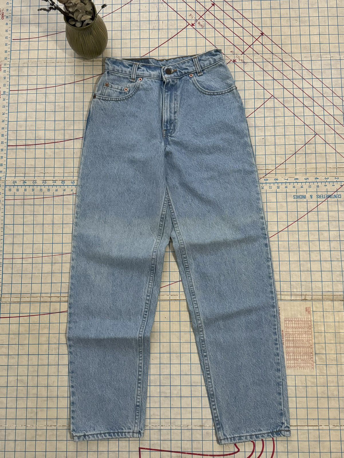 Levi's × Levi's Vintage Clothing × Vintage Vintage Levi’s 535 Euro Fit Jeans New With Tag Women’s Size 30" / US 8 / IT 44 - 7 Thumbnail