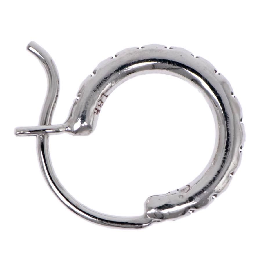 Chrome Hearts chrome hearts 18K White Gold TFL hoop earring Size ONE SIZE - 3 Thumbnail