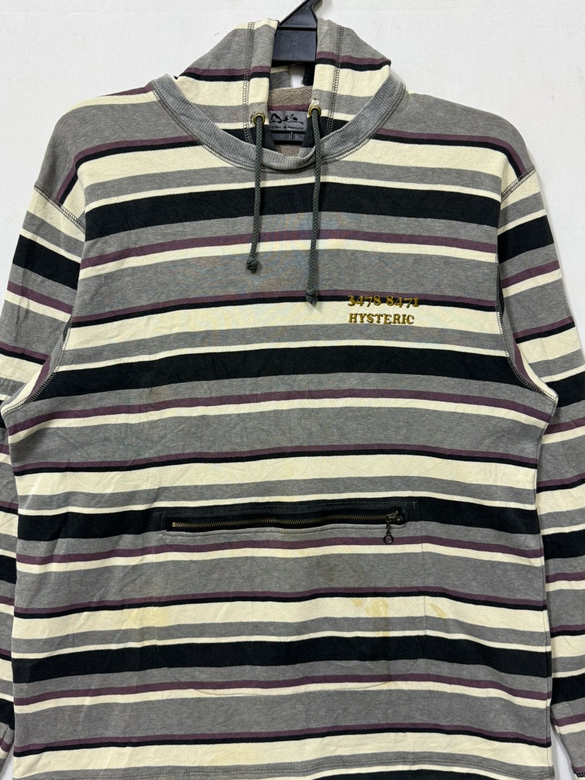 Hysteric Glamour HYSTERIC STRIPE ZIPPED POCKET Size US M / EU 48-50 / 2 - 2 Thumbnail