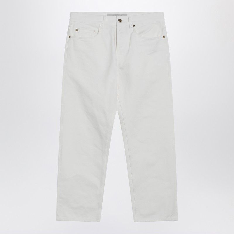 Golden Goose Golden Goose White Cotton Trousers Size US 29 - 1 Thumbnail