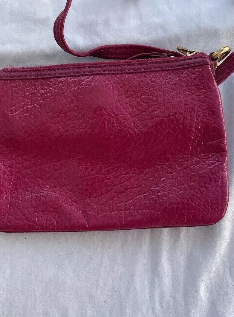 Marc Jacobs Marc By Marc Jacobs Totally Turnlock Pink 100% Leather Bag Size ONE SIZE - 17 Thumbnail