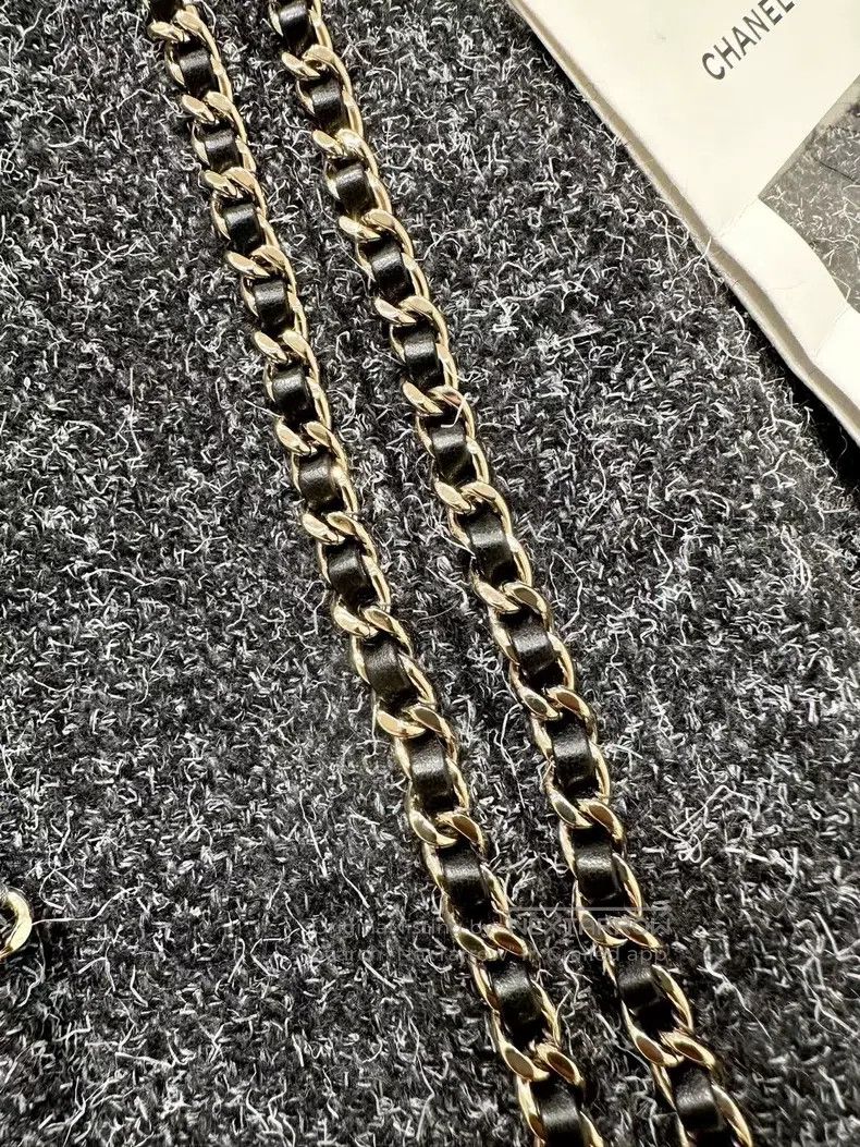 Chanel Chanel Autumn and winter preview tweed gray chain four-poc Size XXS / US 00 / IT 34 - 7 Thumbnail