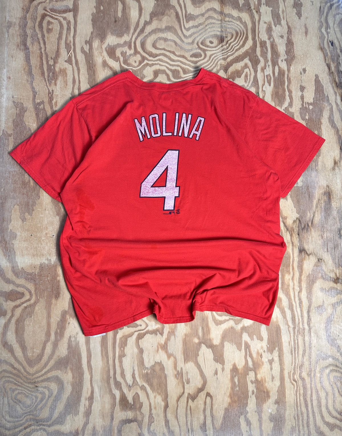 Other MLB St. Louis Cardinals Molina #4 Tee Sportswear Size US XL / EU 56 / 4 - 3 Thumbnail