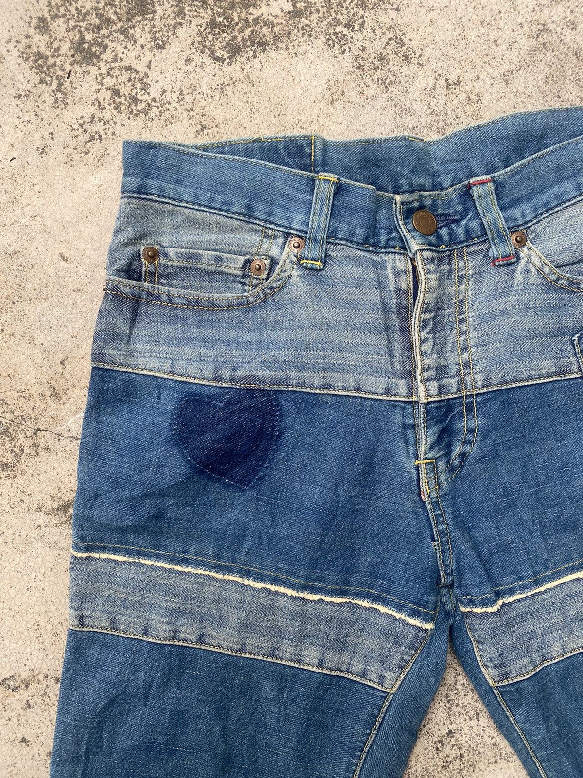 Hysteric Glamour × Japanese Brand Flare Jeans Hysteric Glamour Hagi Patches Bootcut Size US 28 / EU 44 - 8 Thumbnail