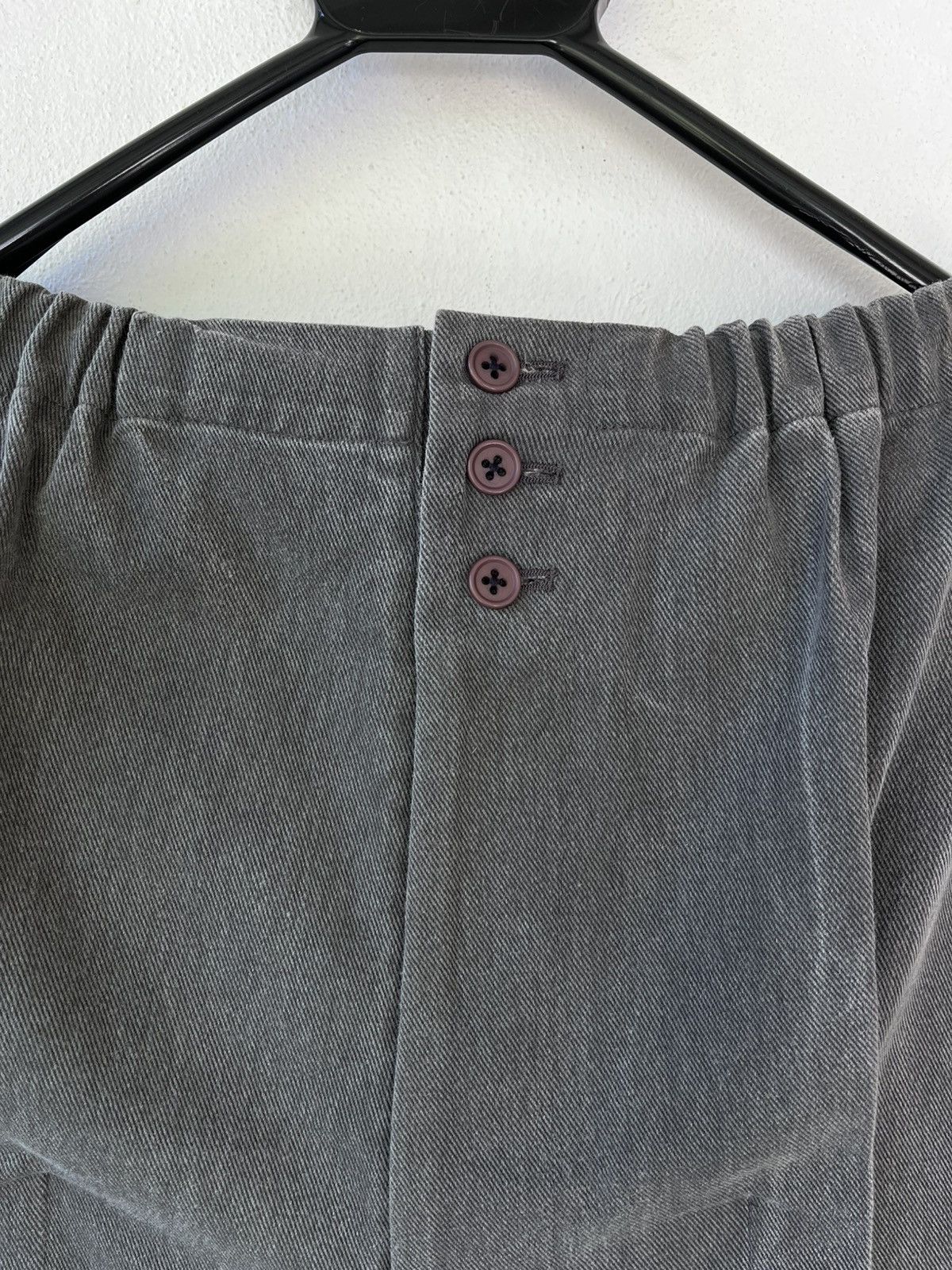 Limi Feu LIMI feu Yohji Yamamoto Avant-Garde Pleated Wide Pants Size 32" / US 10 / IT 46 - 9 Thumbnail
