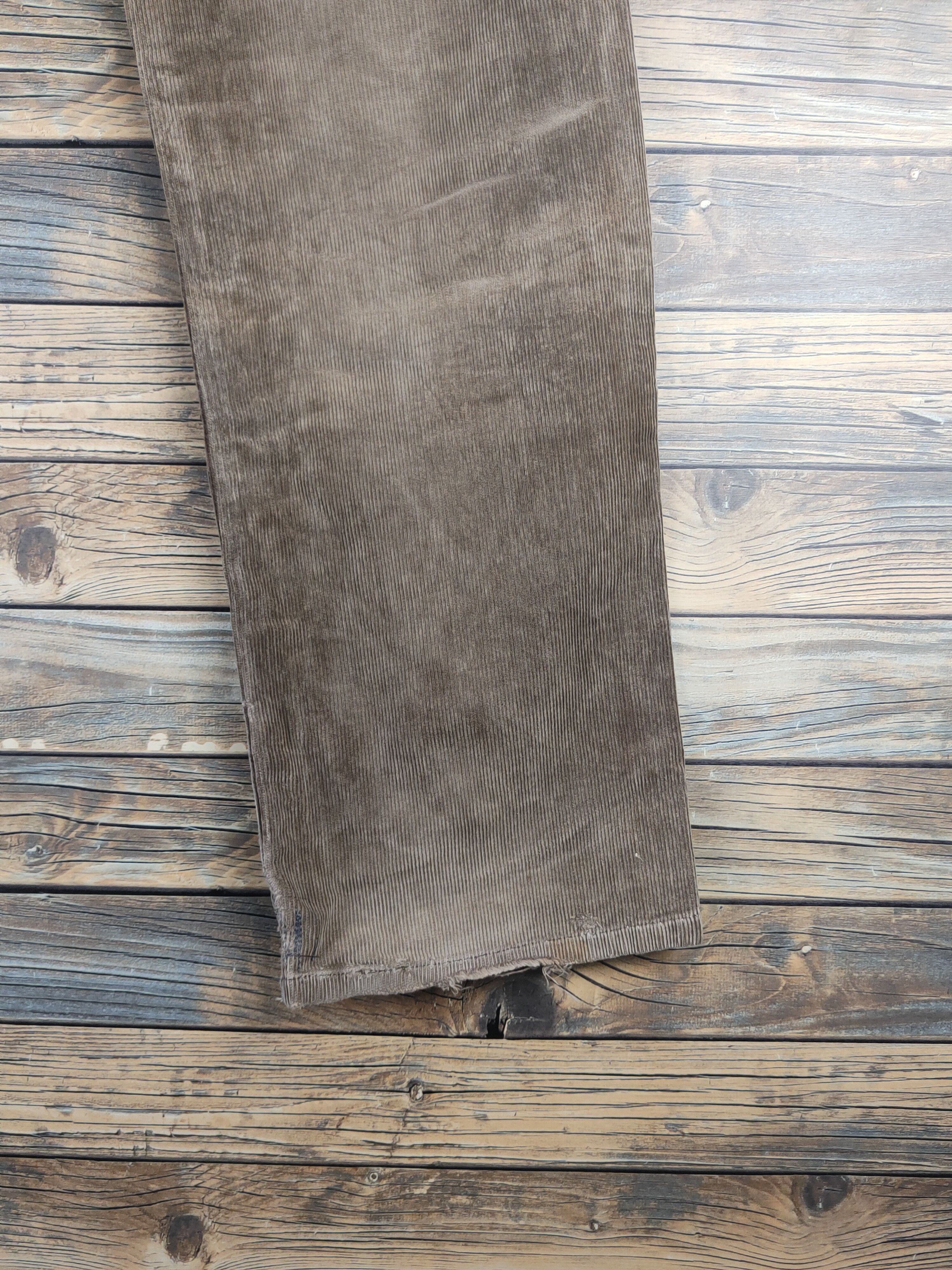 Lee DL Lee Brown Multipocket Corduroy Pants #sp46-257T Size US 31 - 13 Thumbnail