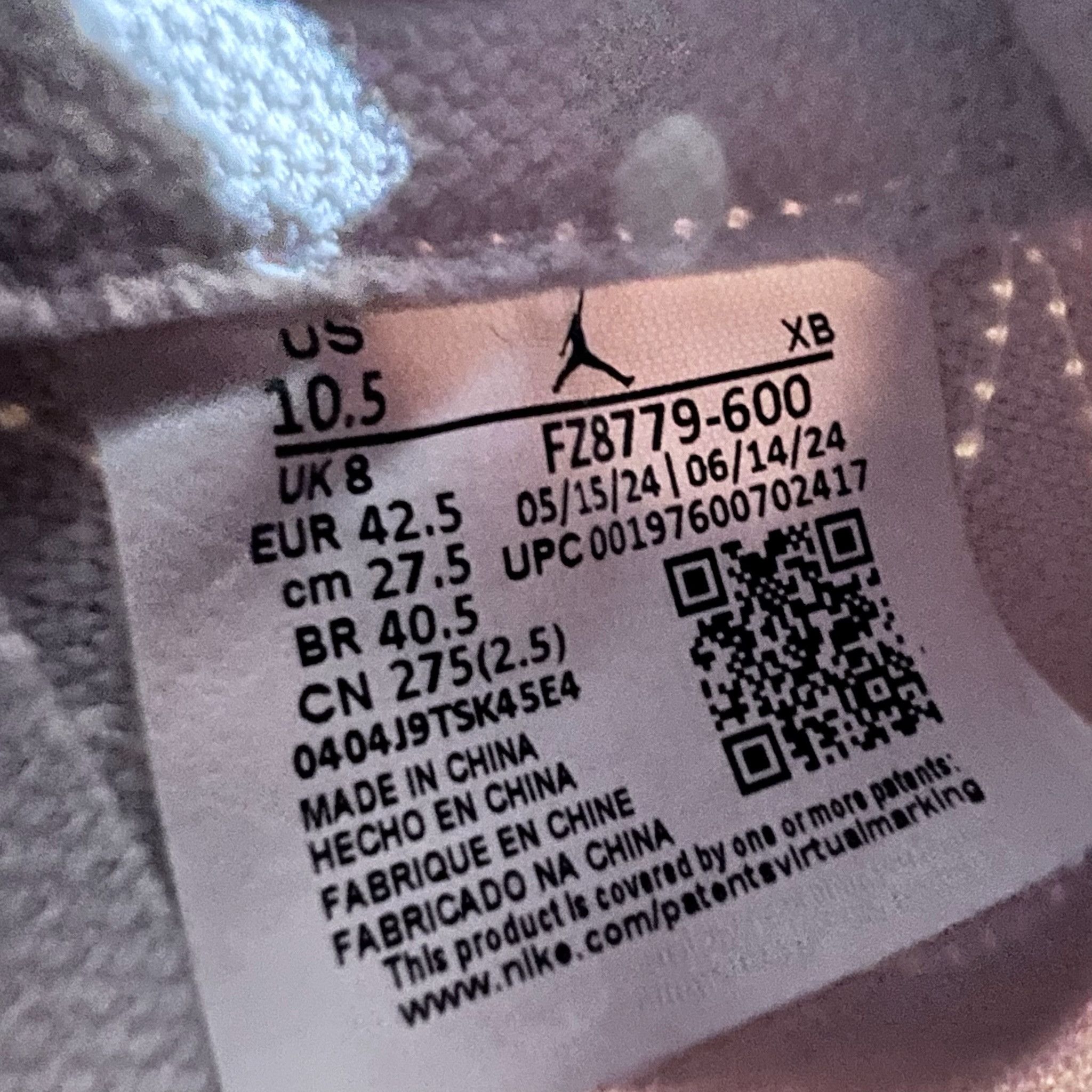 Nike Air Jordan 1 Method of Make High Top Oxford Satin Sneakers Size US 10.5 / IT 40.5 - 9 Thumbnail