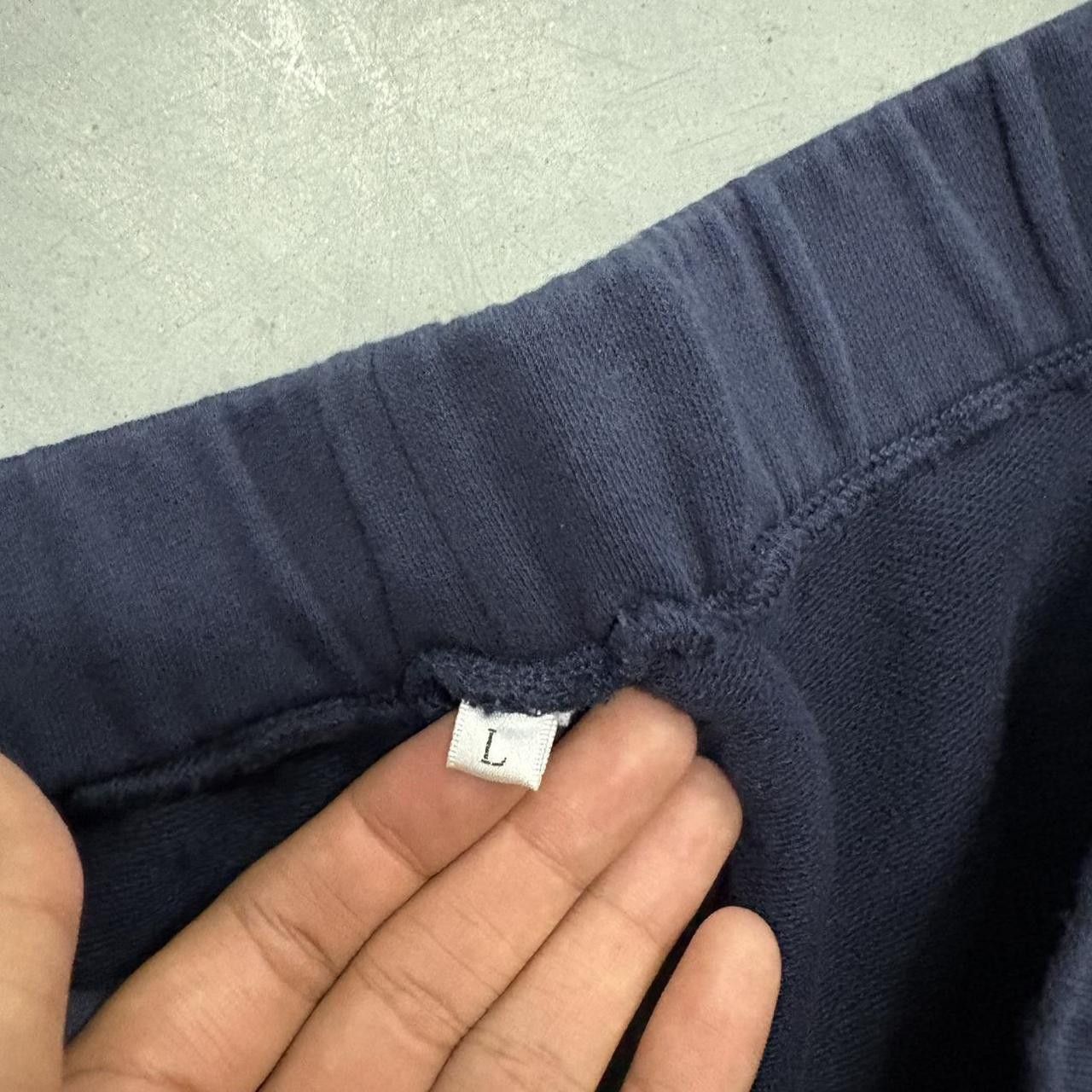 Vintage Crazy Vintage Y2K/2000s Baggy Navy Blue Loungewear Sweatpants! Size US 32 / EU 48 - 7 Thumbnail