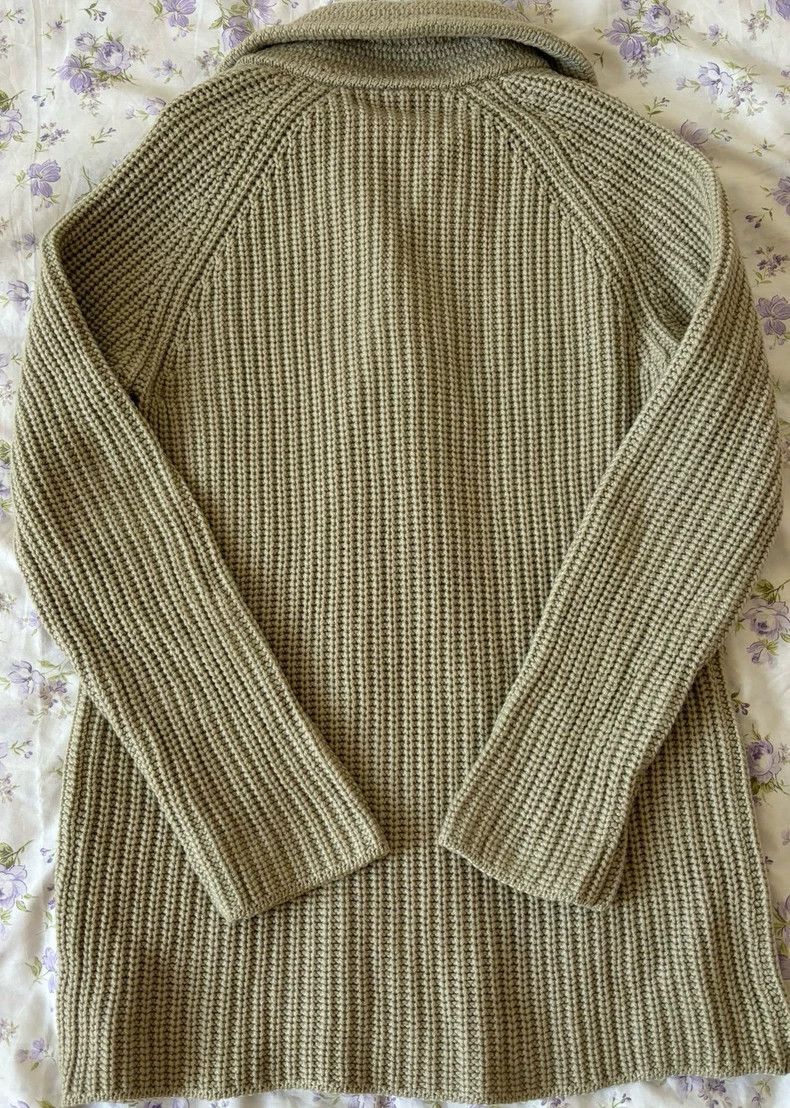 Loro Piana Loro Piana Elephant Gray Knit Coat- Size US M / EU 48-50 / 2 - 6 Thumbnail