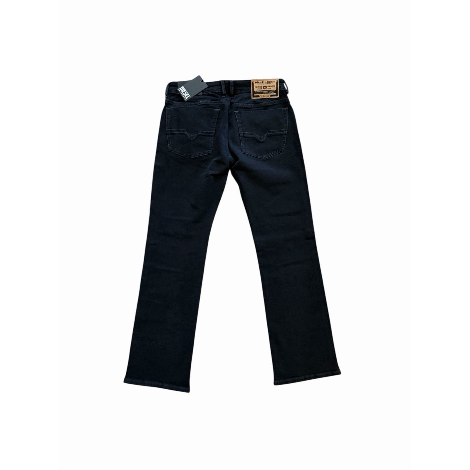 Diesel Mens Zatiny Slim Bootcut Jeans RE064 Black Size 34/32