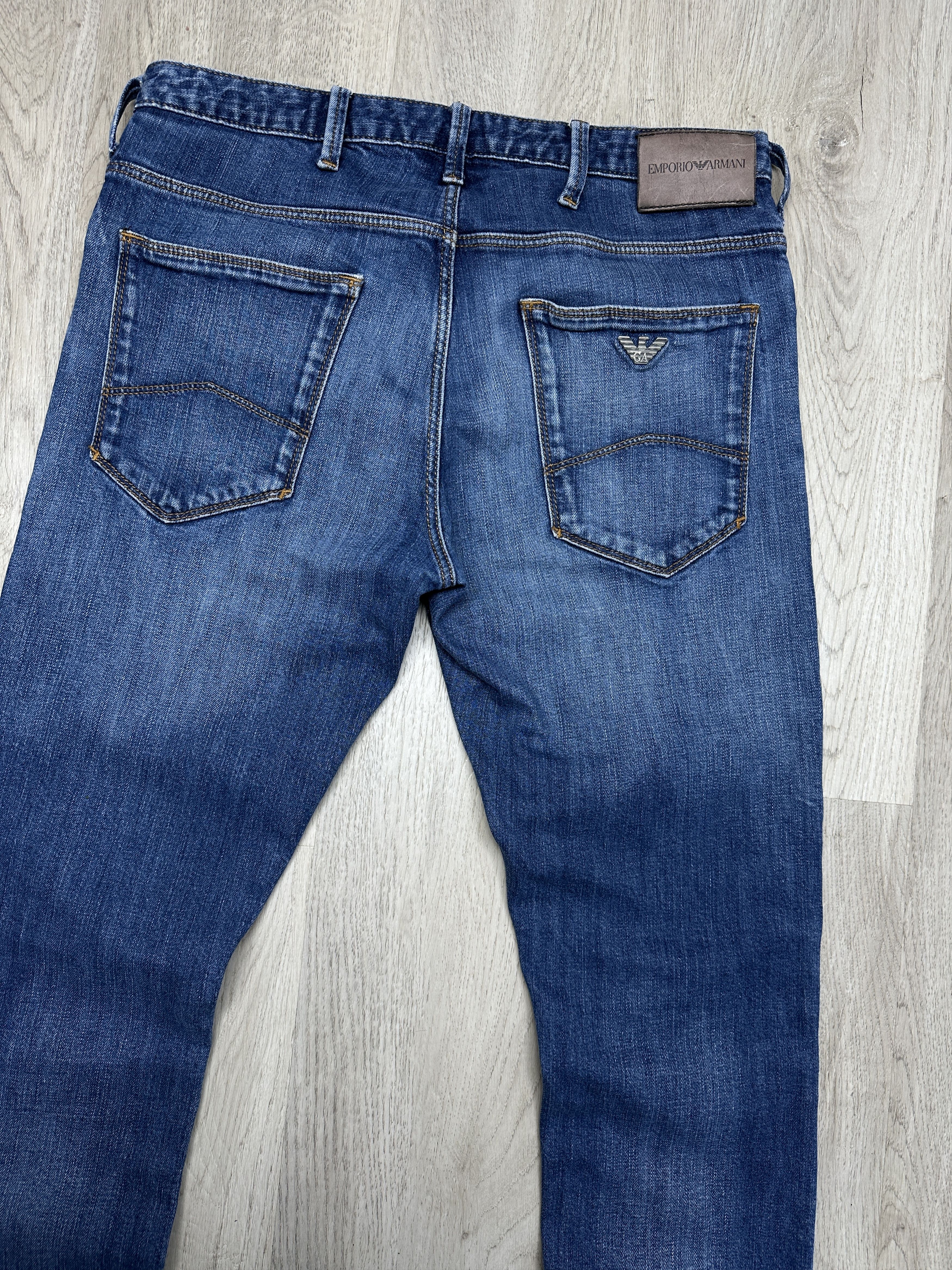 Armani Emporio Armani Mens Denim Pants Jeans Size US 30 / EU 46 - 2 Thumbnail