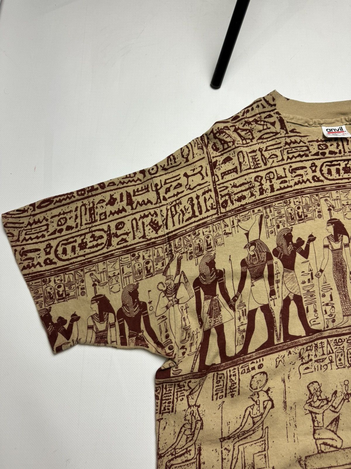Anvil × Vintage Rare vintage Museum company T-shirt anvil Egypt y2k Size US XL / EU 56 / 4 - 4 Thumbnail