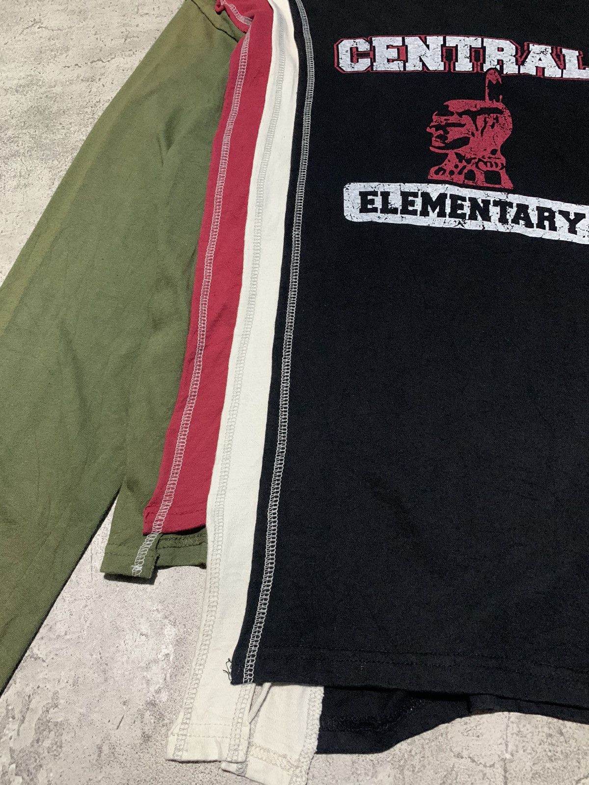 Hysteric Glamour Y2k Golden Paper rebuild 7 cut central elementary longsleeve Size US M / EU 48-50 / 2 - 4 Thumbnail